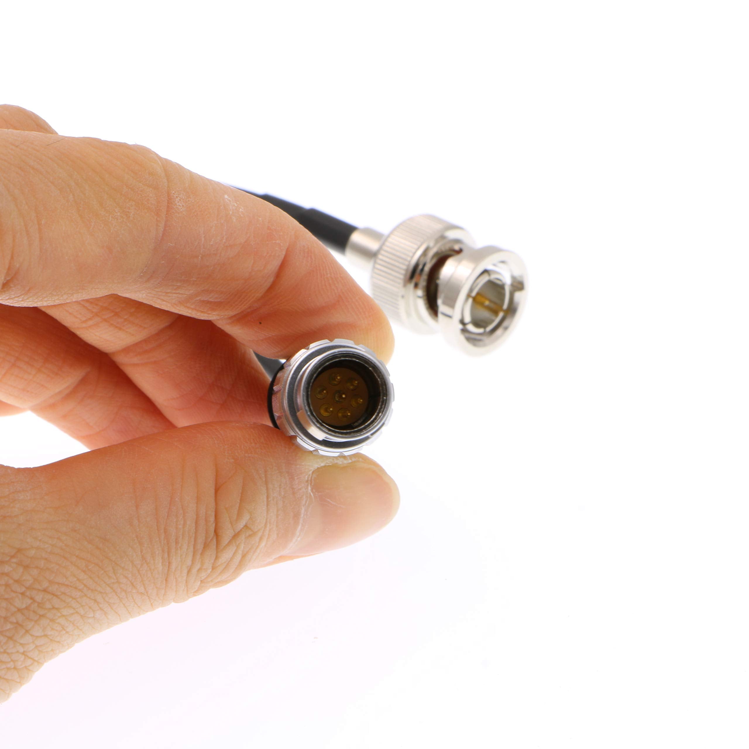 Uonecn Nor1438 Bnc To 1B 7 Pin Male Run Stop Cable For Measuring Instruments Norsonic System.