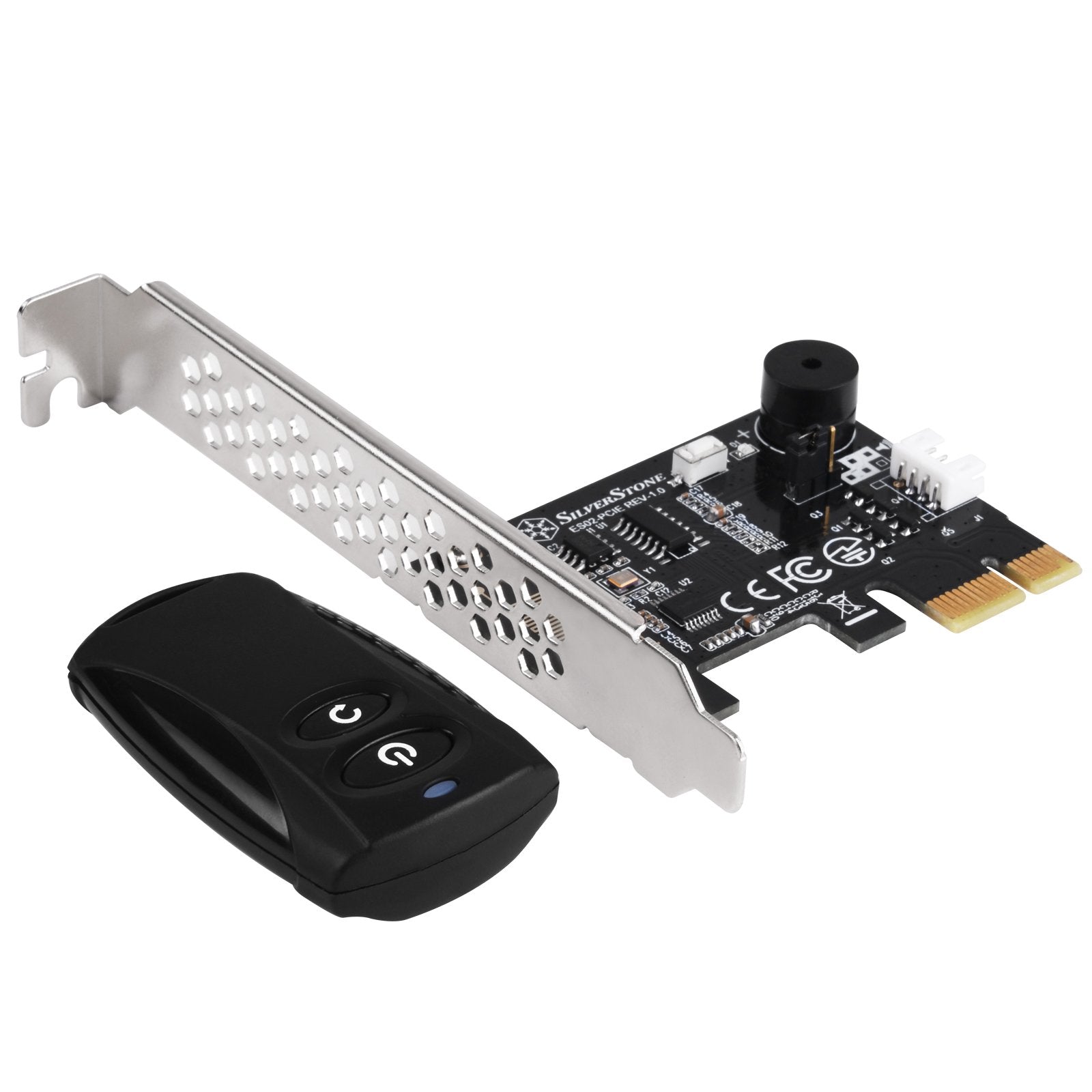 Silverstone Tek 2.4G Wireless Power Remote With Power/Reset Function And Audio Feedback Es02 Pcie