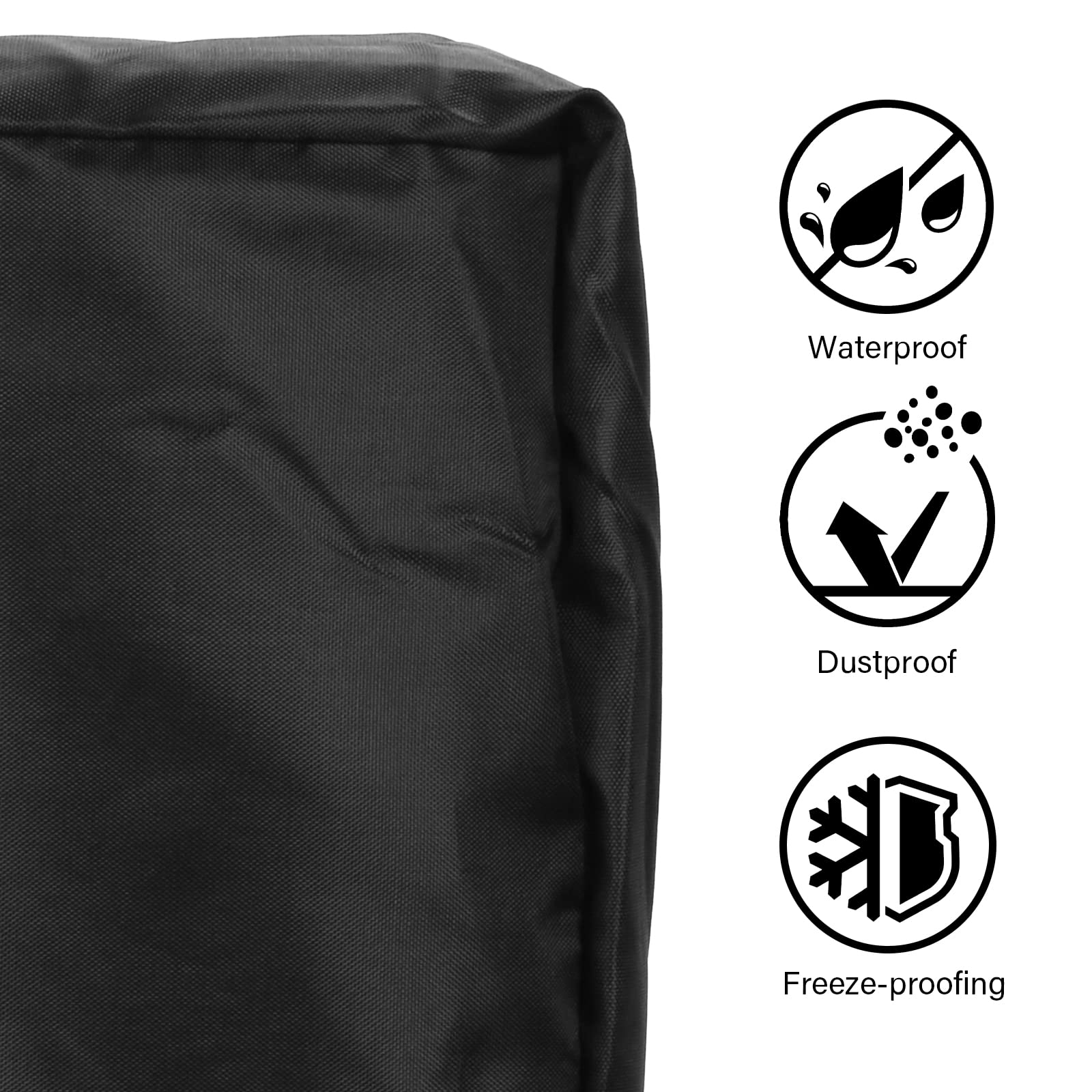 Bewave Split Air Conditioner Cover For Outside Compressor Units Waterproof Ac Cover With Vent Hole For Outdoor Mini Split System