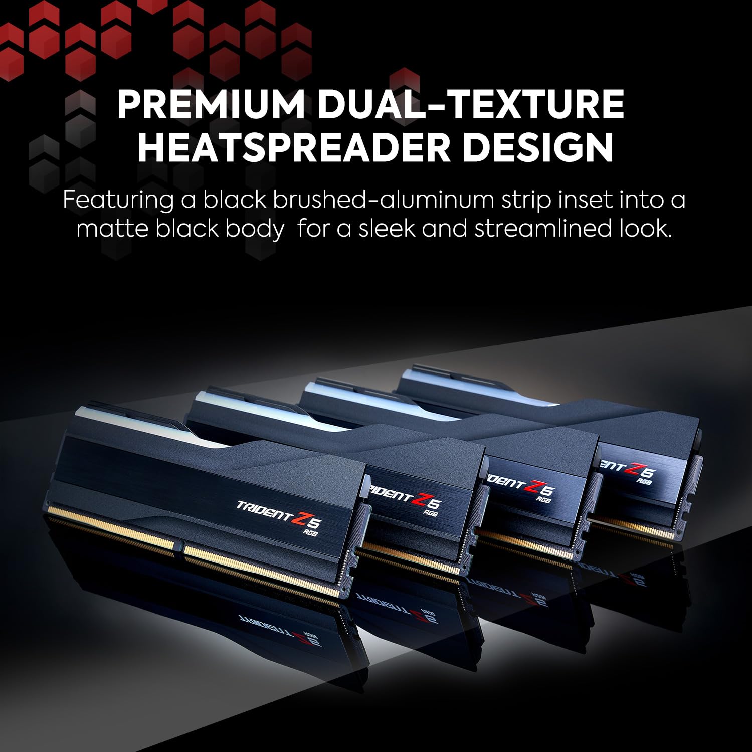 G.Skill Trident Z5 Rgb Series (Intel Xmp 3.0) Ddr5 Ram 64Gb (2X32Gb) 6800Mt/S Cl34 45 45 108 1.40V Desktop Computer Memory Udimm