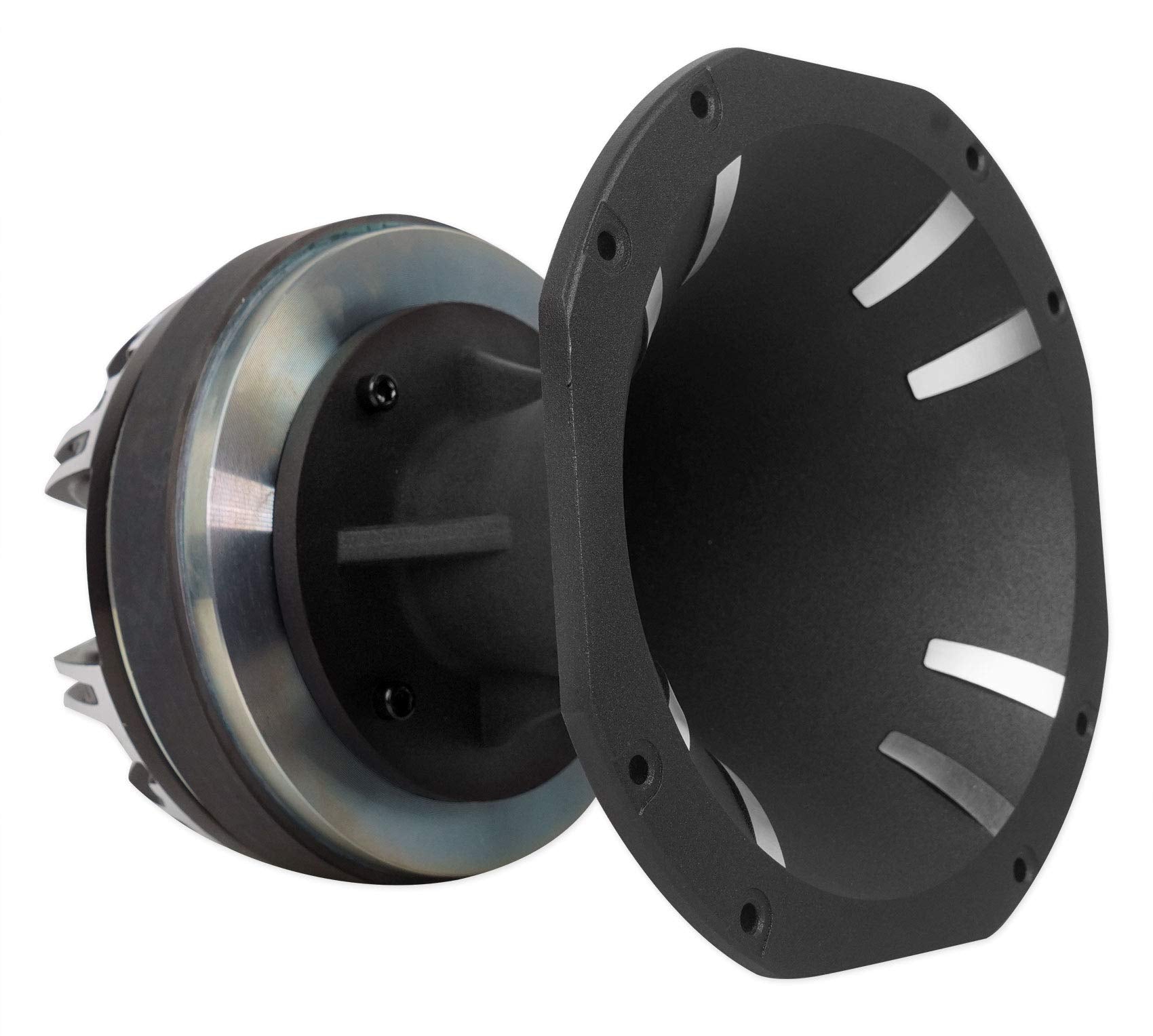 Rockville HT151 3 450w Car/Pro Aluminum Horn Titanium Tweeter w/ 3 Voice Coil