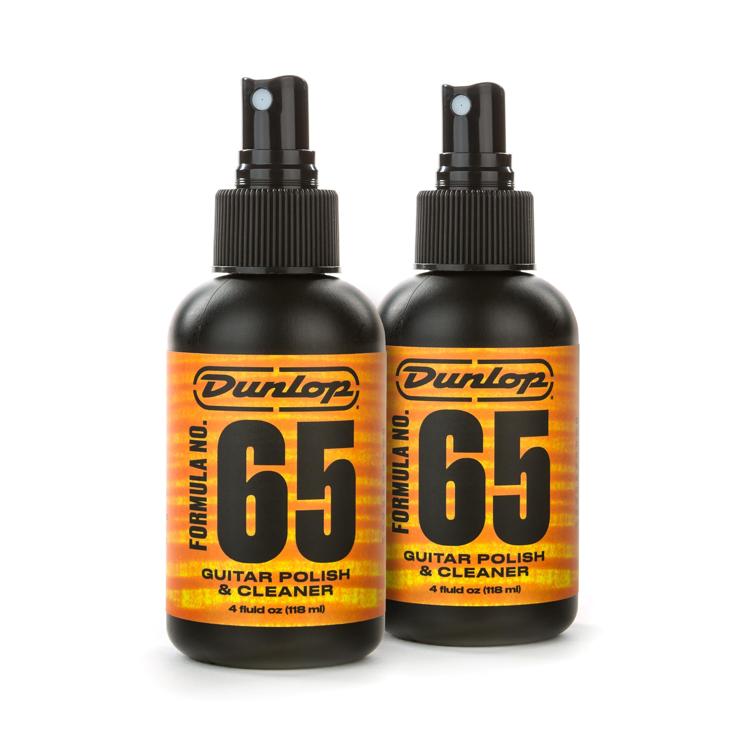 Jim Dunlop Formula 65 Polish & Cleaner 4Oz 2 Pack (2P654)