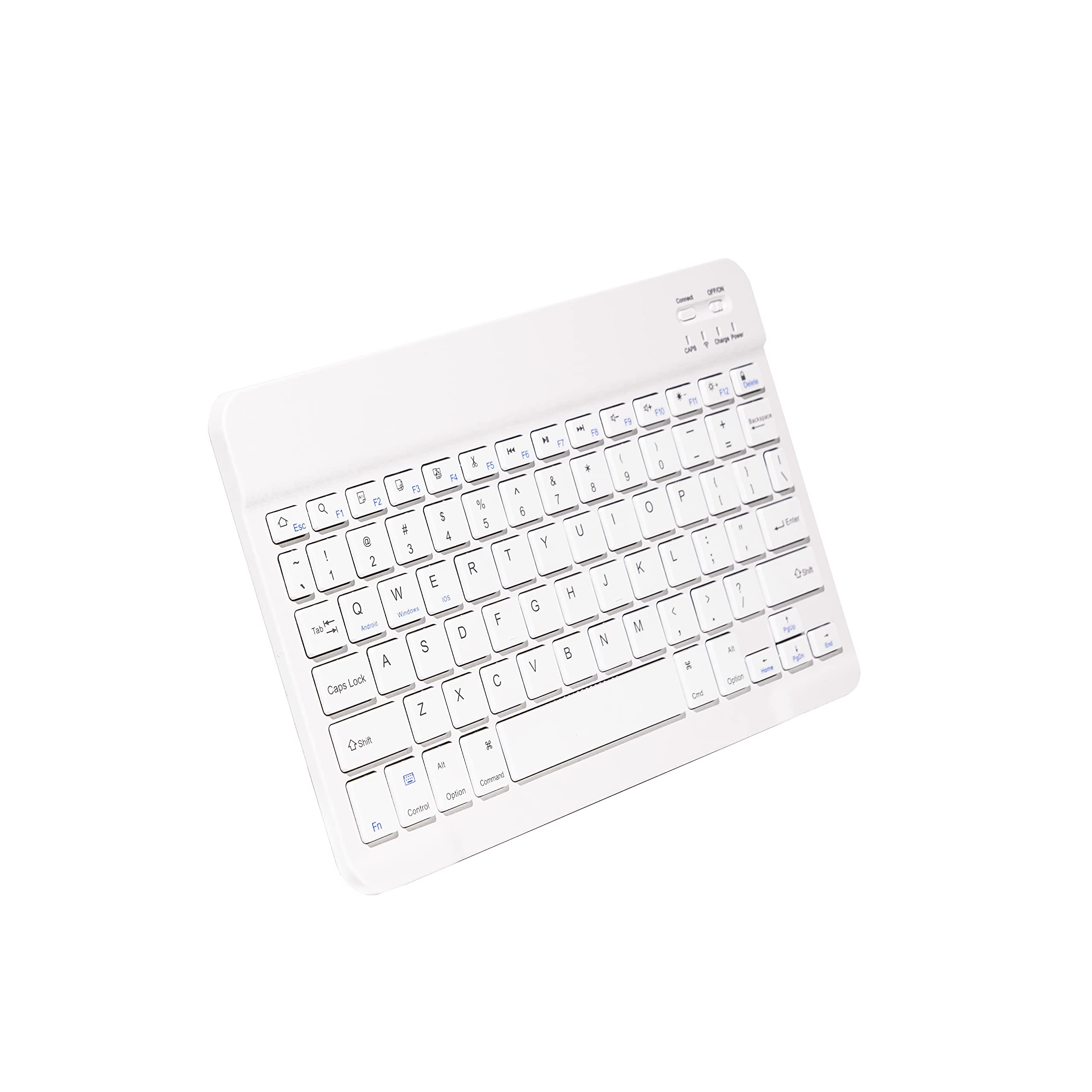 Ares Ultra Slim Wireless Bluetooth Keyboard | Compatible With Computer Desktop Ios Android Laptop Smart Tv And Windows 11/10/8 (