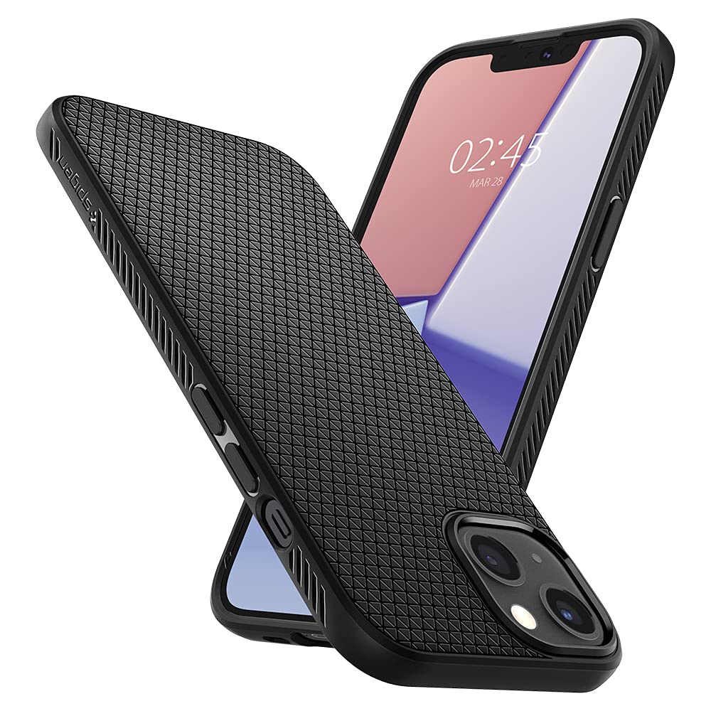 Spigen Liquid Air Designed For Iphone 13 Case (2021) - Matte Black