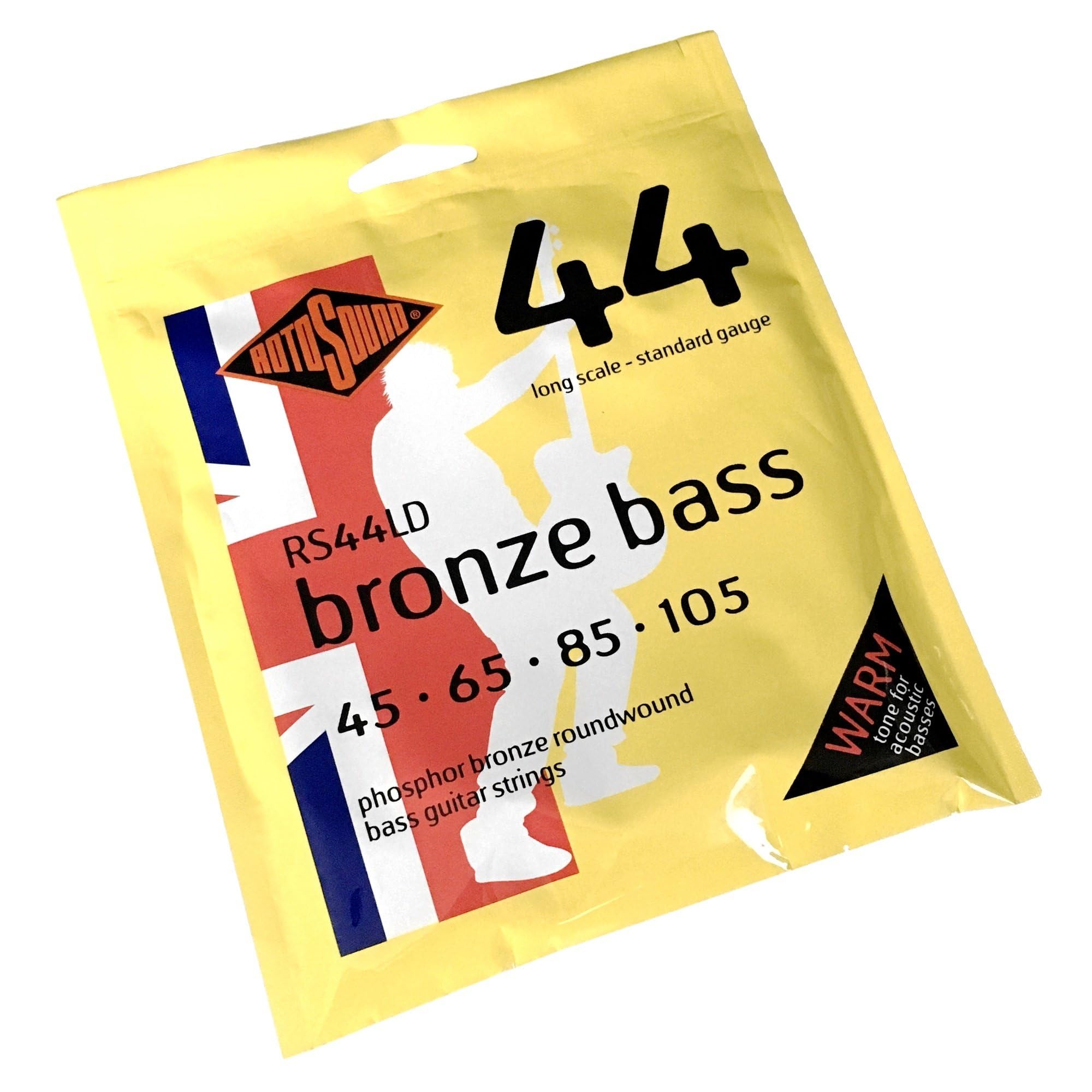 Rotosound Rs44Ld Phosphor Bronze Bass Guitar Strings (45 65 85 105)