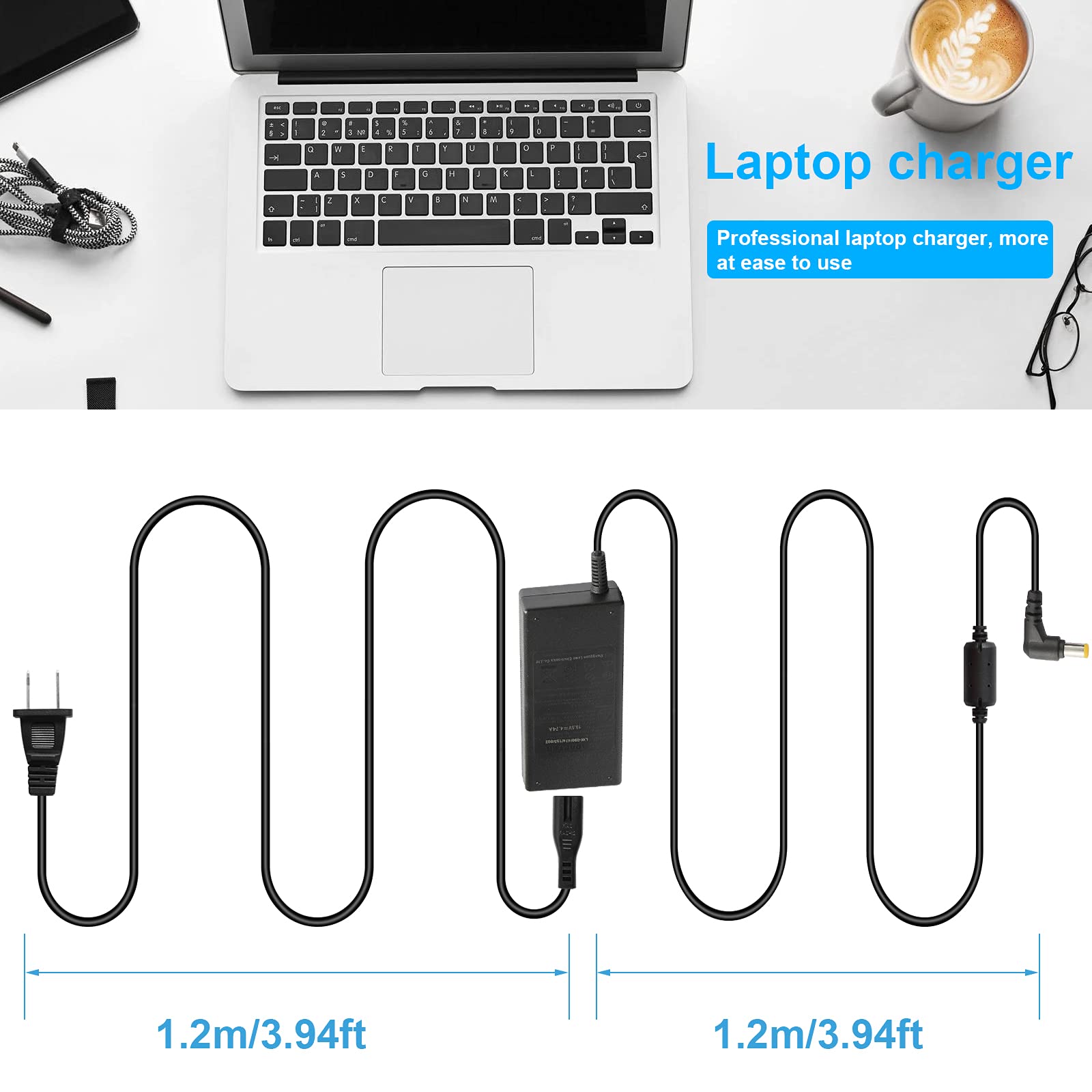 19.5V 90W Adapter Laptop Charger Replacement For Sony Vaio Pcg 3J1L Vpccw21Fx Vgn Cr240E Vpcf236Fm Pcg 61A14L Pcga Ac19V10 Vgp A