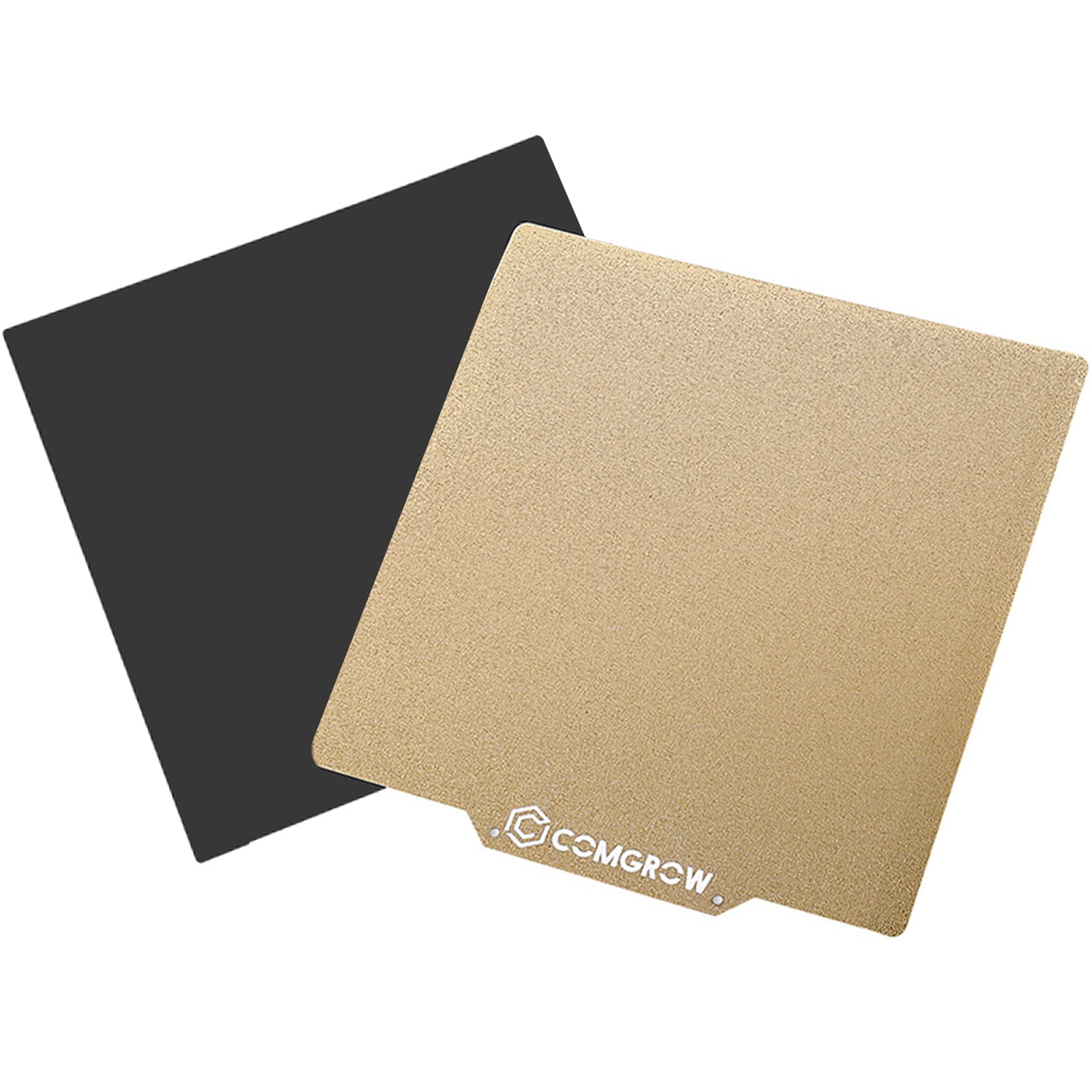Comgrow PEI Sheet Magnetic Flexible Heated Bed, PEI Spring Steel 235x235mm for ELEGOO Neptune 3 Pro/4/Anycubic Kobra/Creality En