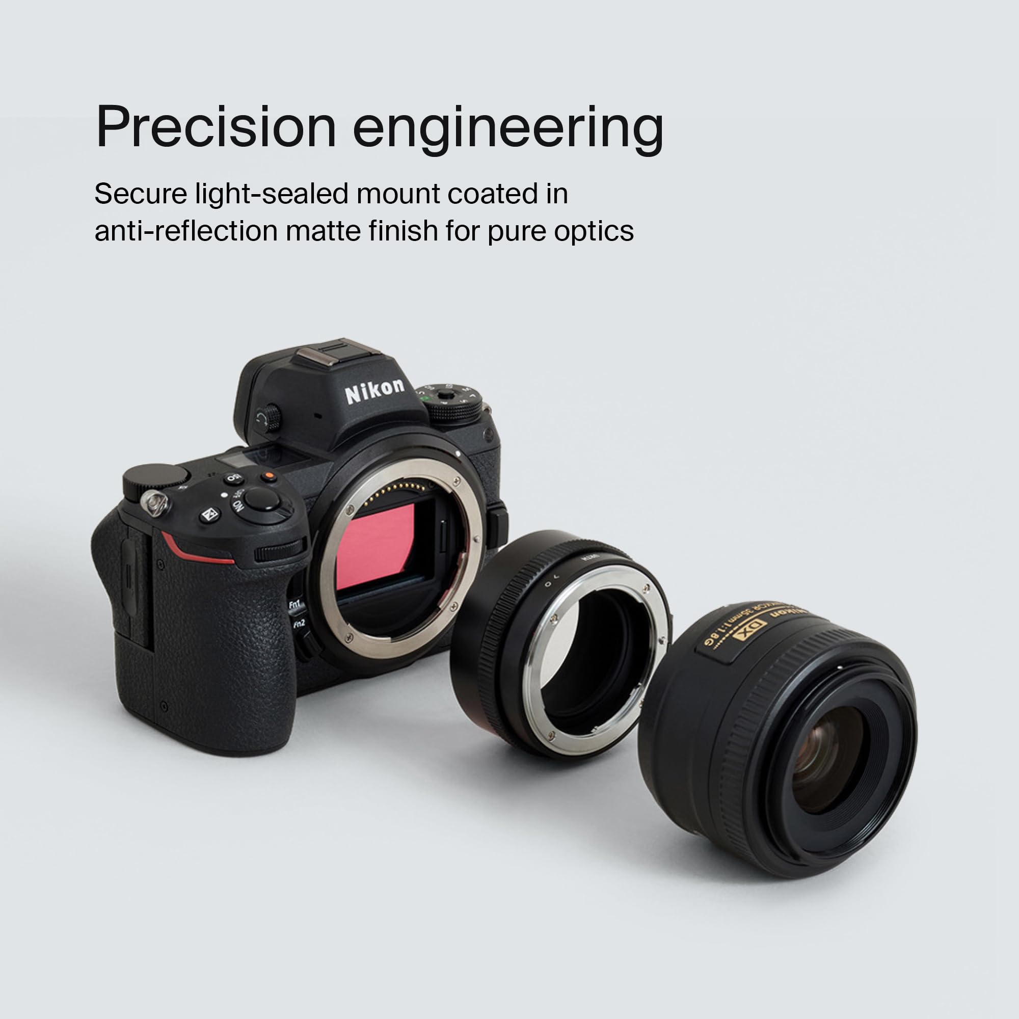 Urth Lens Mount Adapter: Compatible For Nikon F (G Type) Lens To Nikon Z Camera Body