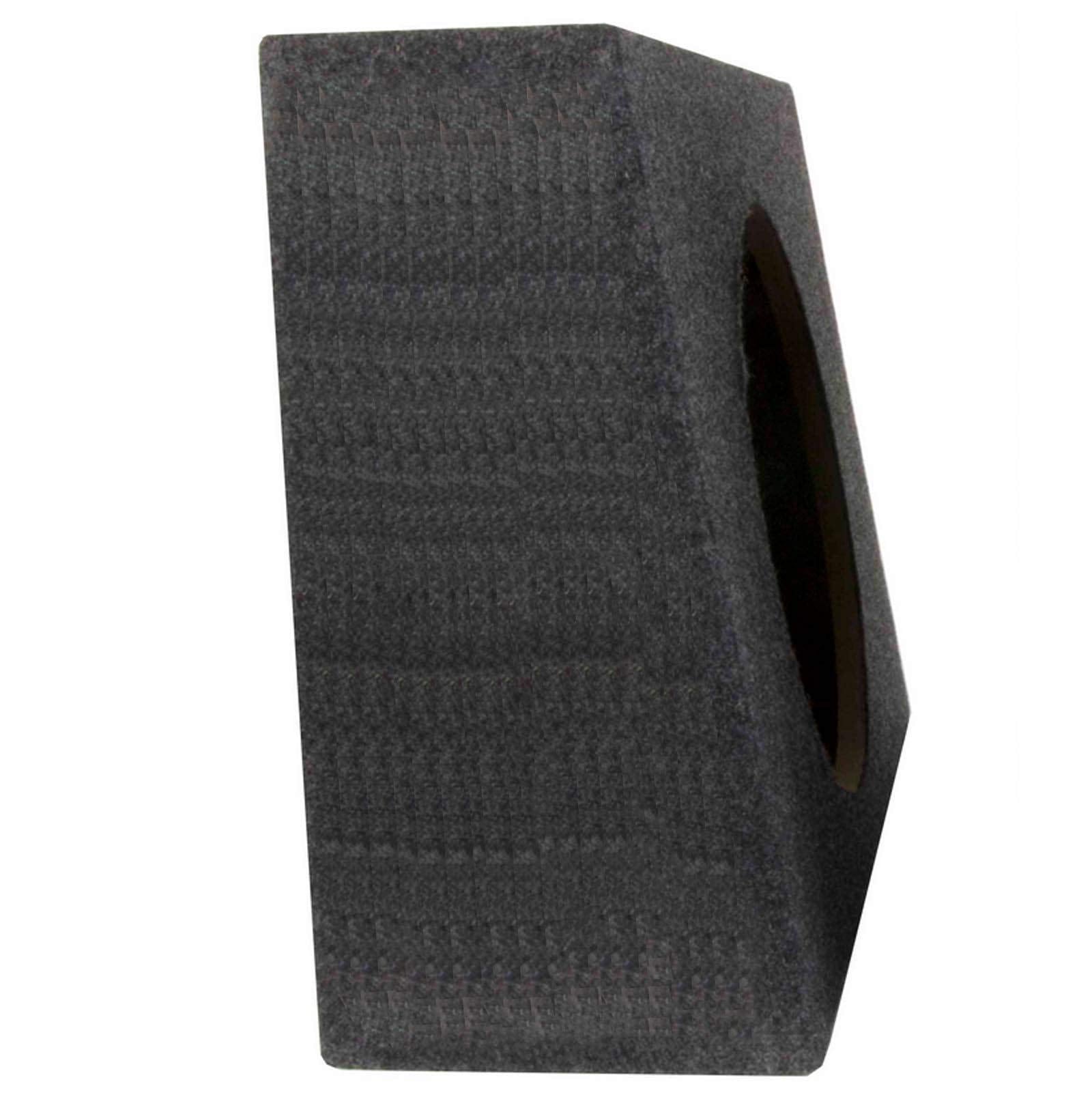 Qpower Qtw12 Single 12'' Sealed Car Audio Subwoofer Sub Box Enclosures, Pair