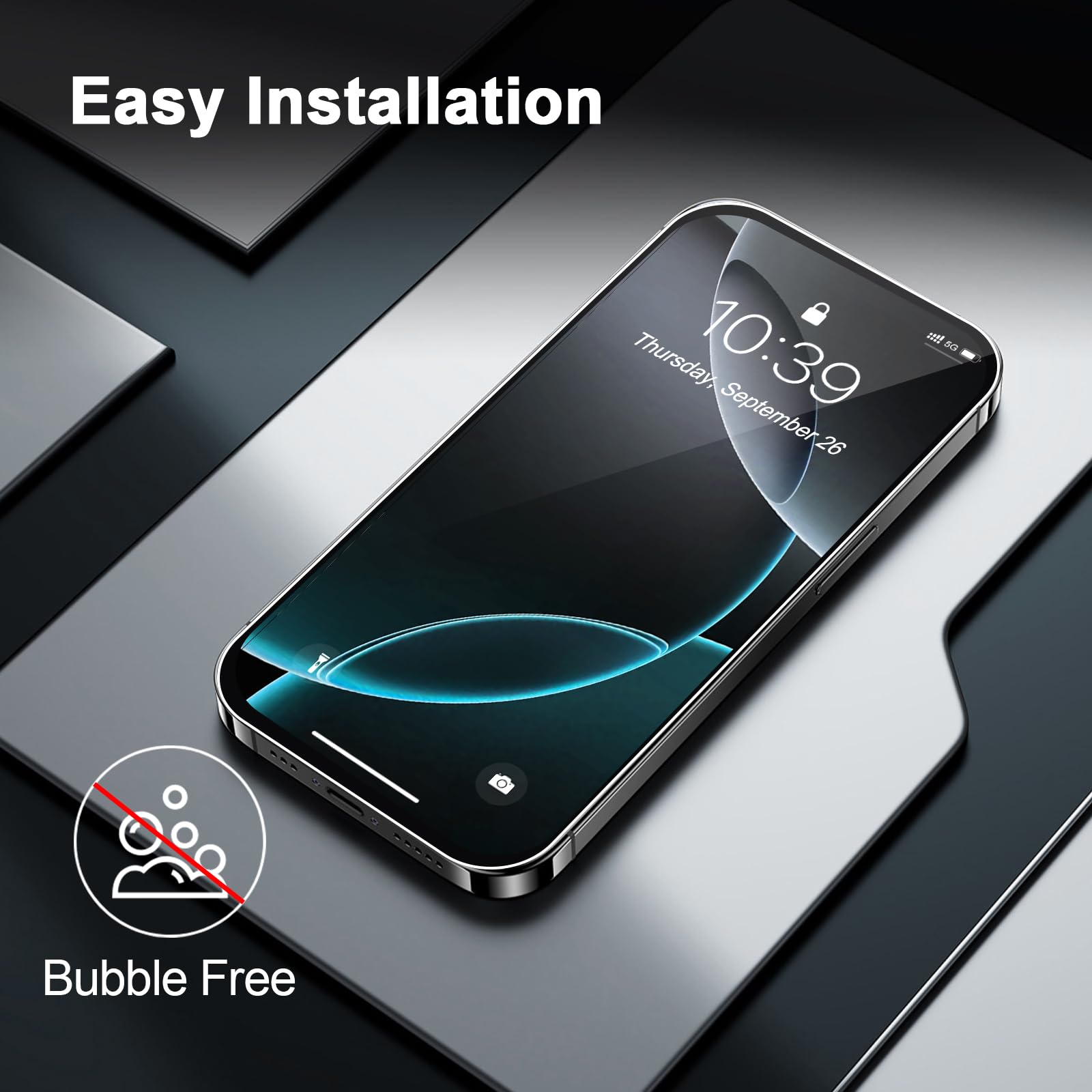 Avoar [3+3 Pack Glass Screen Protector For Iphone 16 Pro With Camera Lens Protector, 6.3 Inch Hd Clear Tempered Glass Film For I