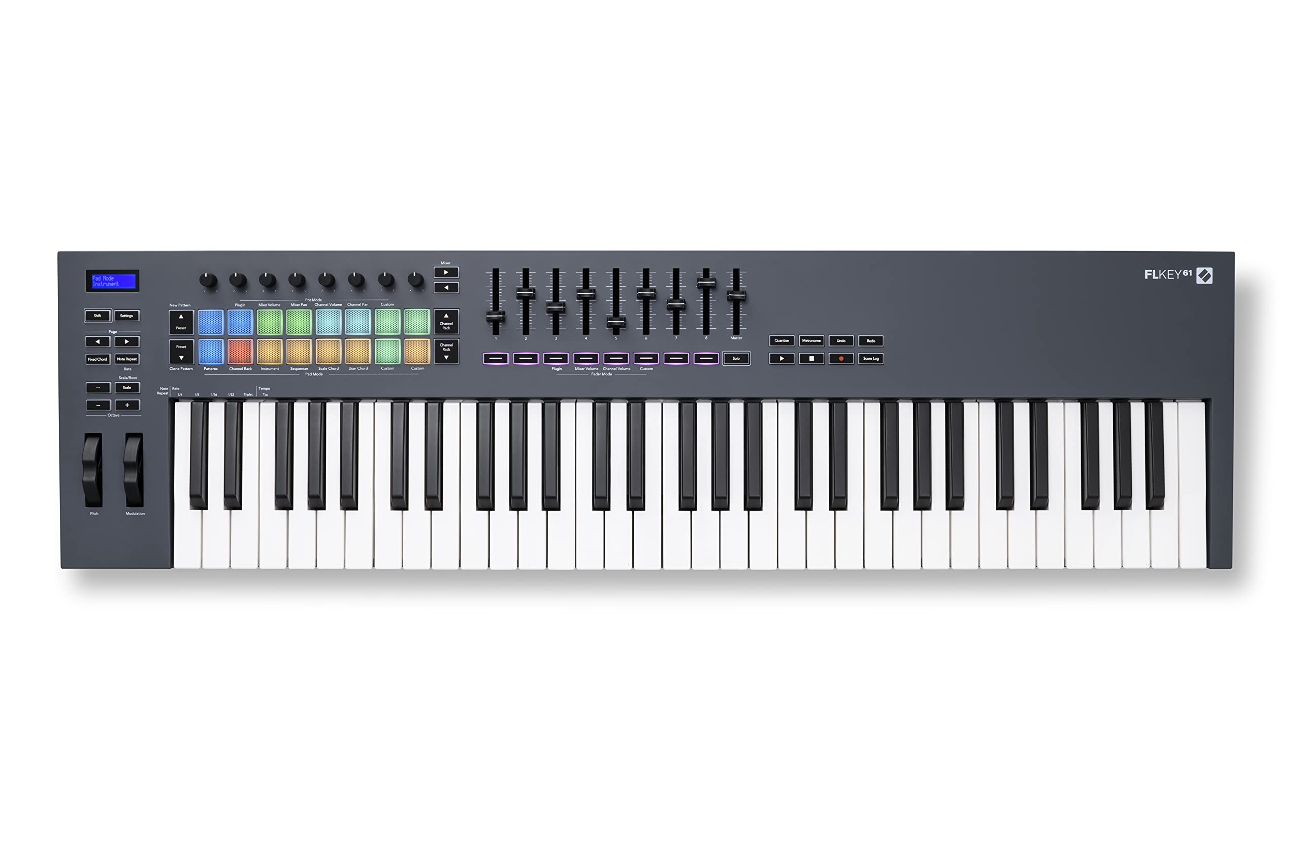 Novation Flkey 61 Midi Keyboard   Seamless Fl Studio Integration With Chord Mode And Scale Mode. All The Software You Need For M