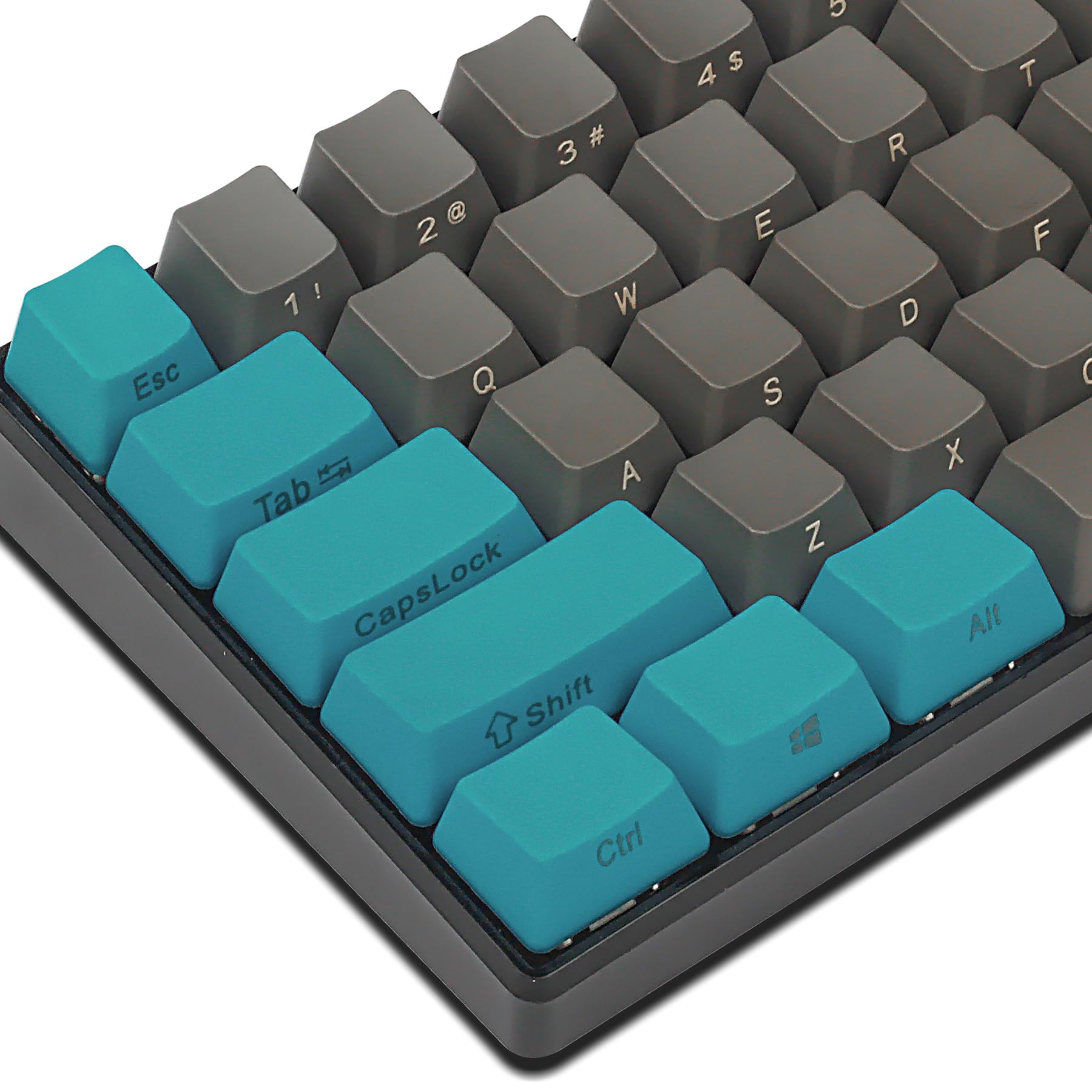 Happy Balls Keycaps 60 Percent For 61 68 Mx Switches Mechanical Keyboard Pbt Side Printed 60% Keycaps Oem Profile Cherry Mx Key