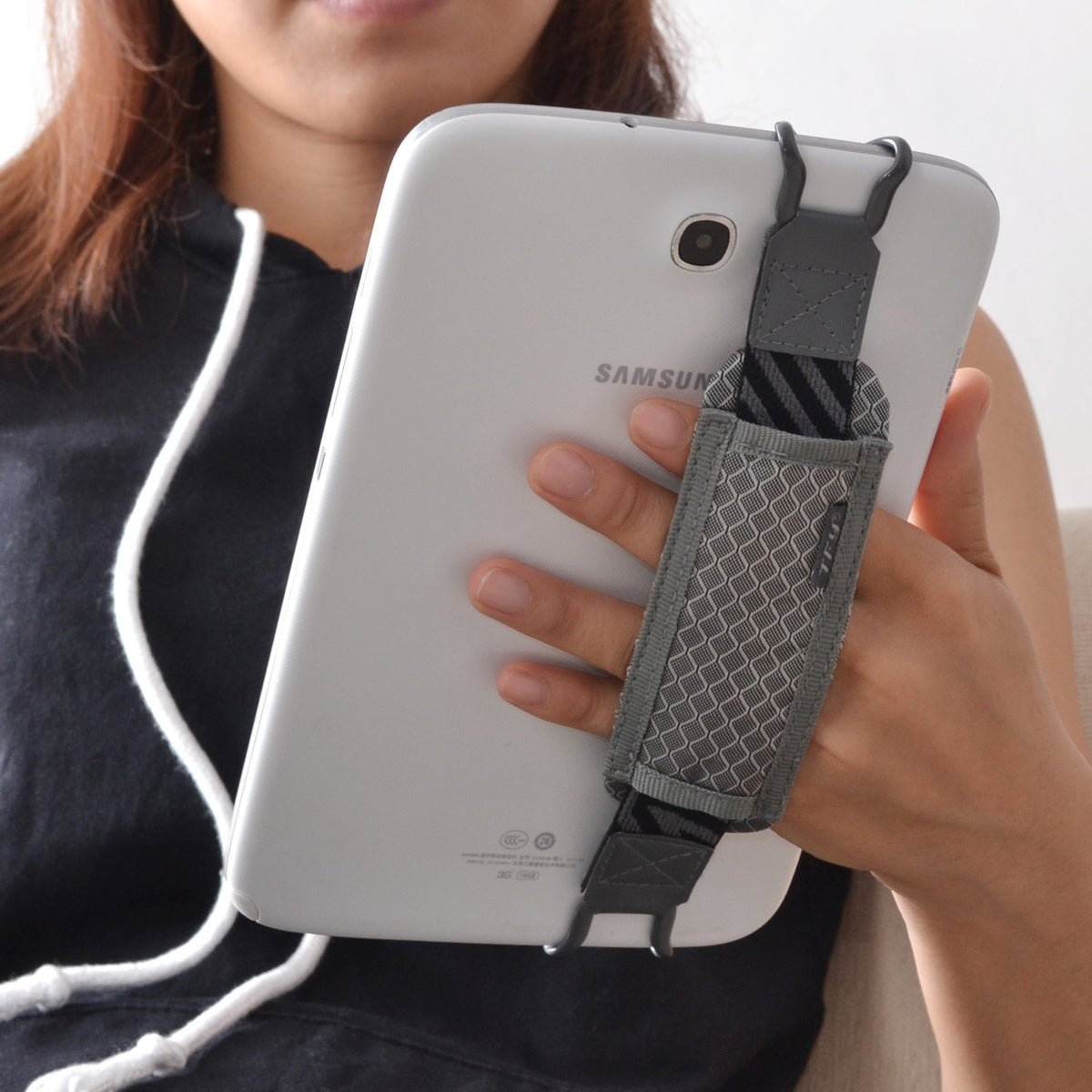Tfy Tablet Security Hand Strap Holder, Compatible With Ipad (Ipad Mini & Mini 5 & Mini 6 / Ipad Air 5 /Ipad Air 2 / Ipad Pro 9.7
