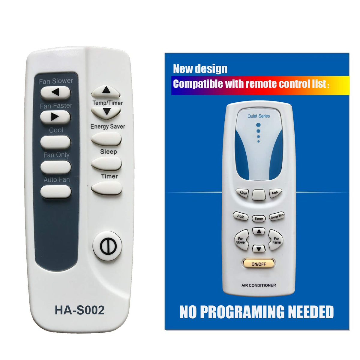 Ha S002 Replacement For Sharp Air Conditioner Remote Control Yk1E Works For Af Q60Px Af Q80Px Af Q100Px Af Q120Px Af Q60Rx Af Q80Rx Af Q100Rx Af Q120Rx Xv 5614