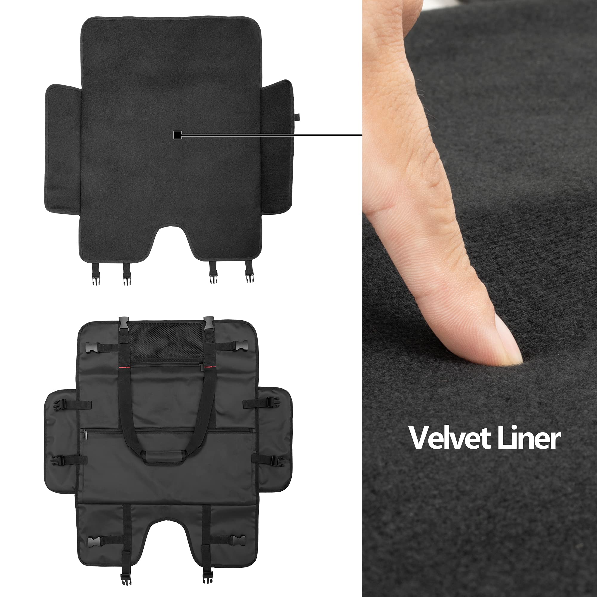 Trunab Carrying Case For 24'' Monitors/Lcd Screens Compatible With Imac 21.5''/24'', Protective Monitor Travel Bag With Padded V