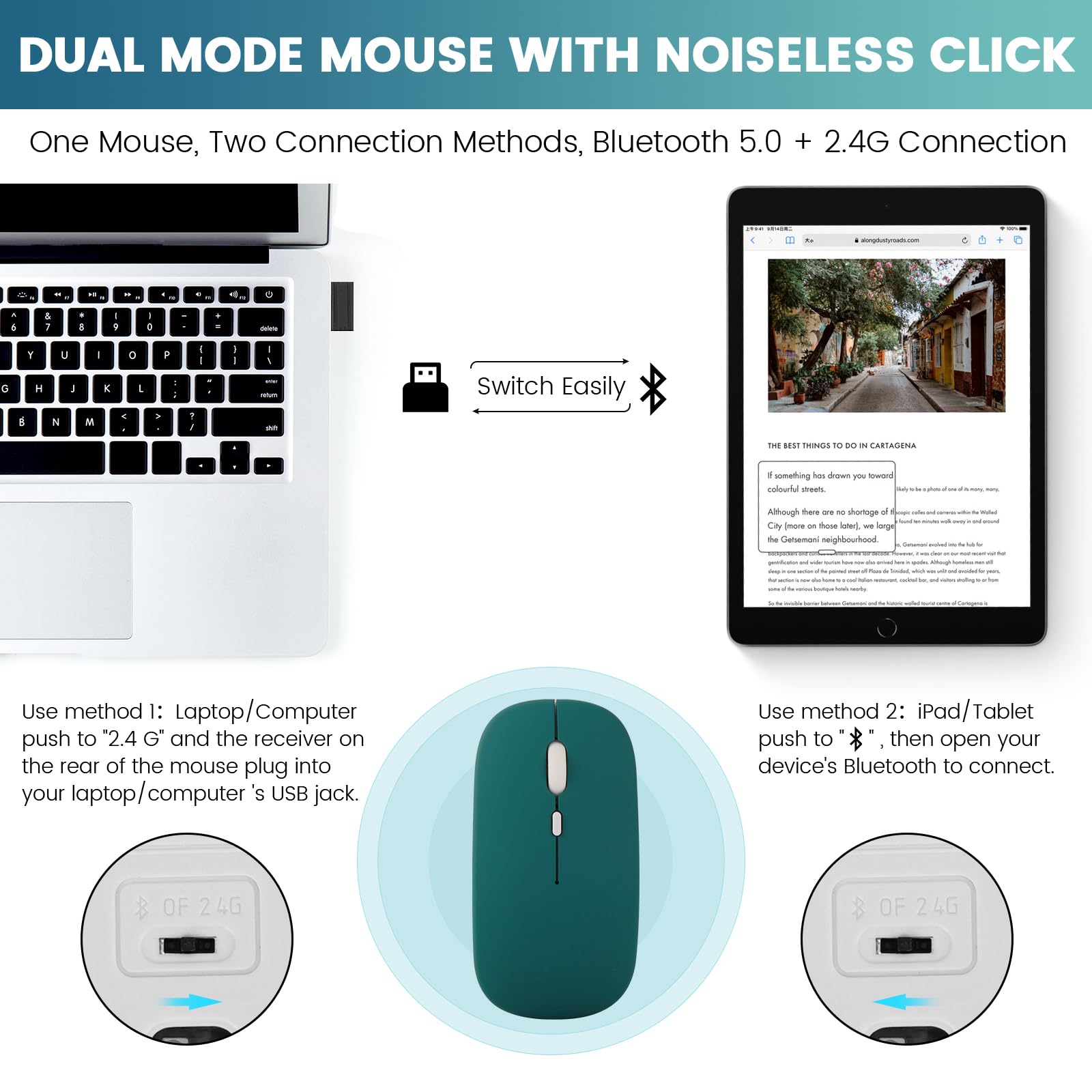 Lama Keyboard Case With Mouse For Ipad (A16) 11Th Gen 2025 /10Th Gen 2022, Magnetic Case With Keyboard For Ipad 11-Inch (A16) /