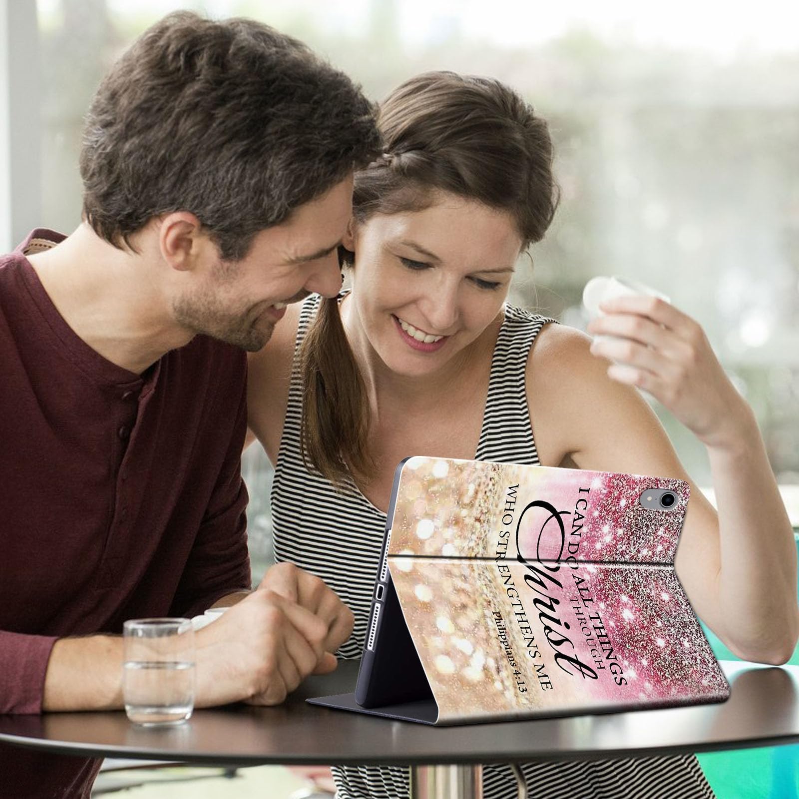 For Ipad Air 5Th Generation Case 2022/ Ipad Air 4Th Generation 2020 10.9 Inch Case,Multi Angle Folio Stand Cover For Ipad Pro 11