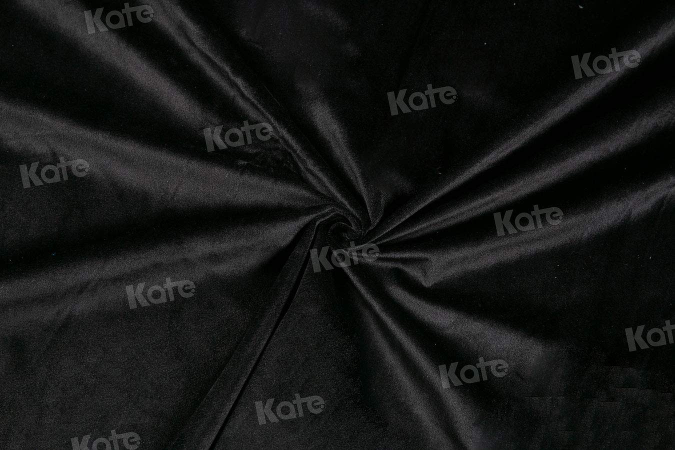 Kate 6Ft  9Ft Solid Black Backdrop Portrait Background For Photography Studio