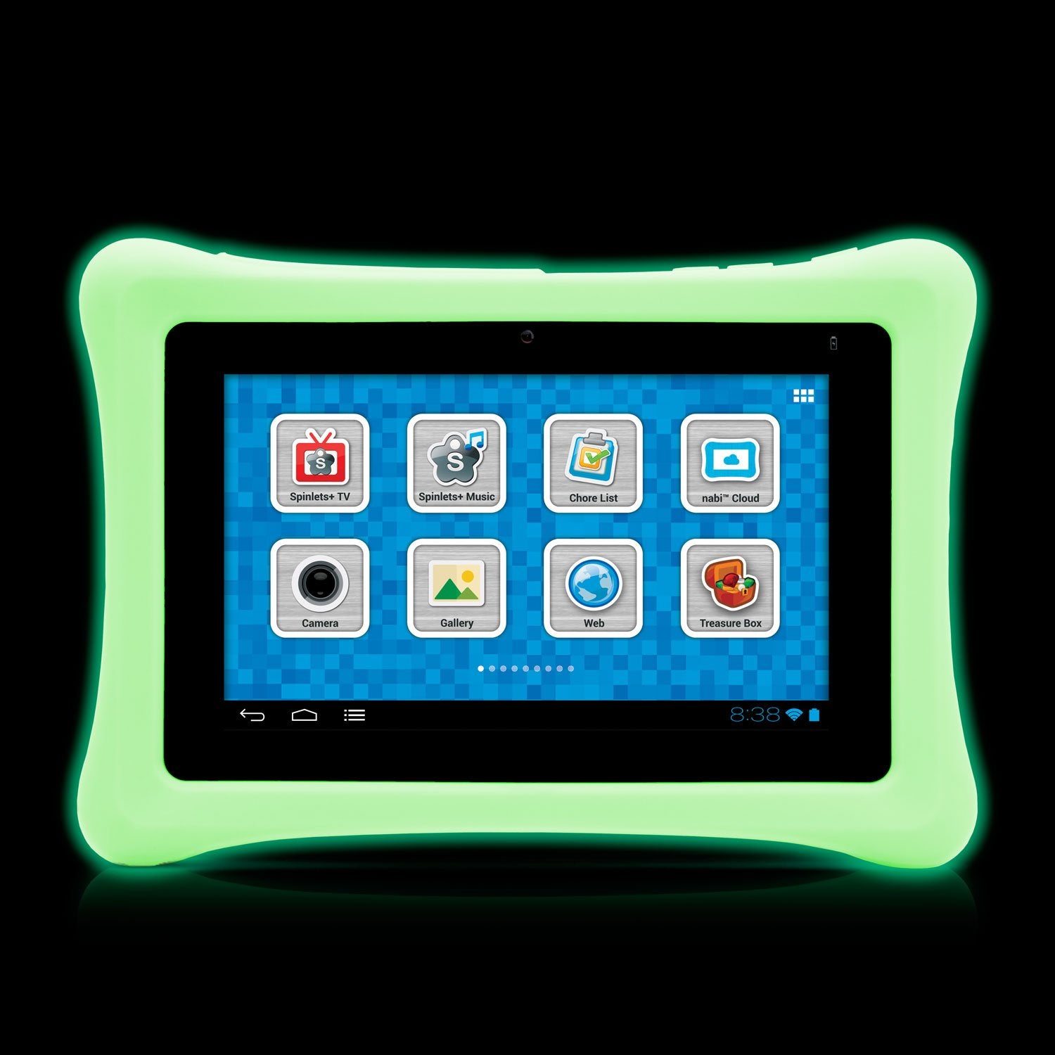 Nabi 2 Bumper With Name Plate (Glow N Dark)