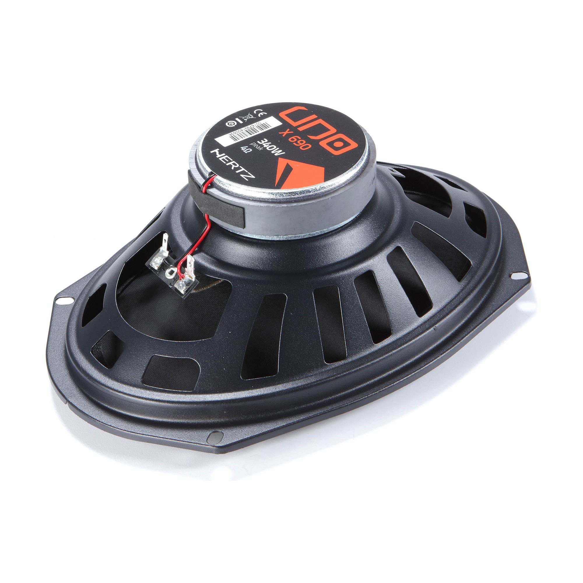 Hertz Uno Series X 690 6X9 Four Way Coaxial Speakers (Pair)