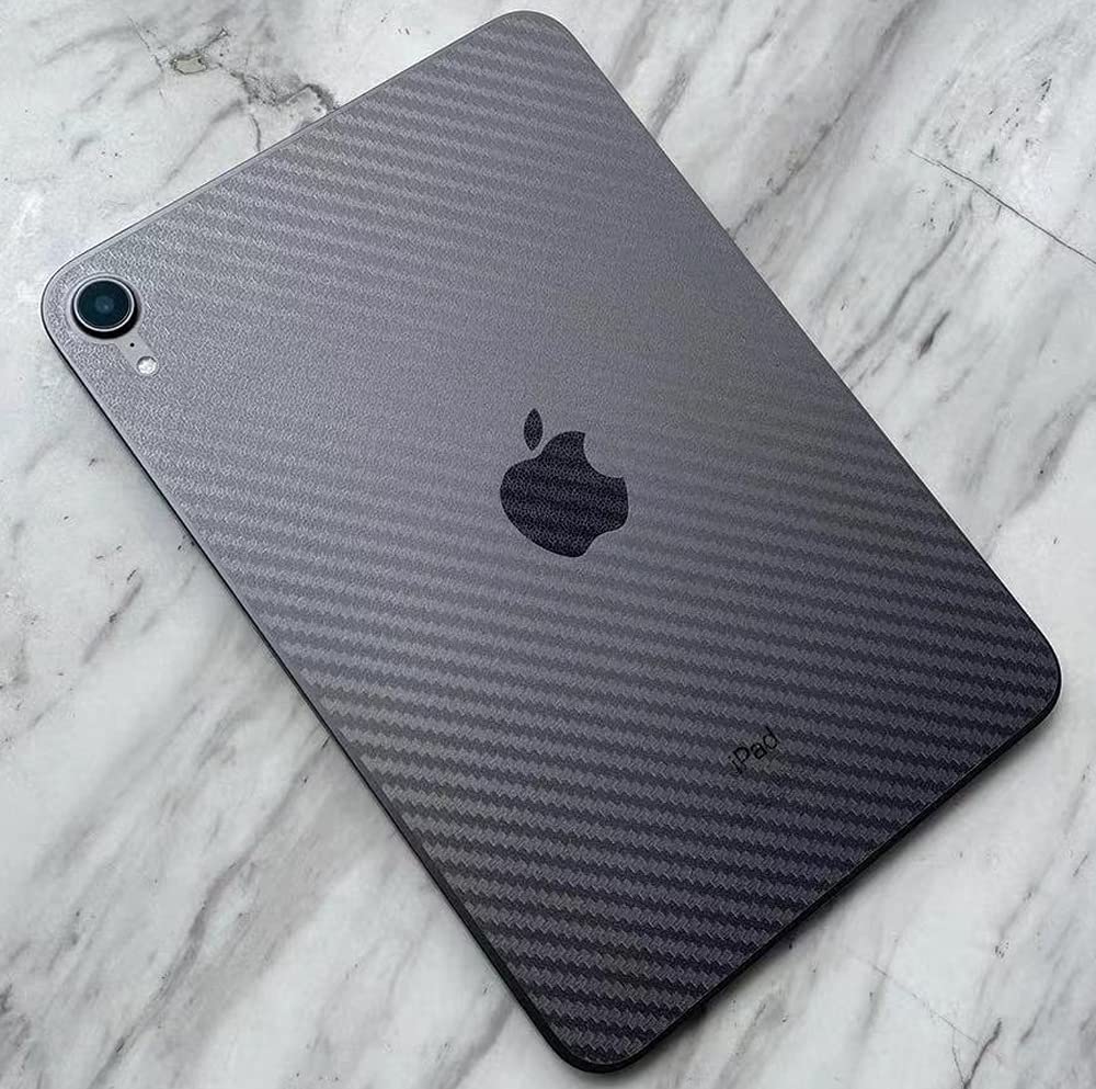 For Ipad Mini 6 2021 Mini 7 2024 Back Screen Protector 3D Carbon Fiber Ultra Thin Protective Film 2 Packs Transparent