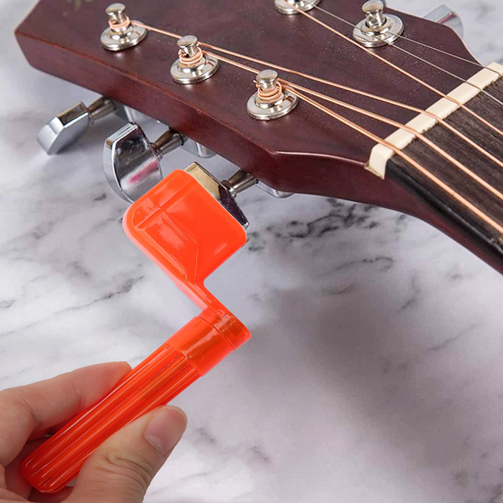 Acoustic Electric Guitar String Winder Multi Color Guitar Peg String Winder Pin Remover Pack Of 5