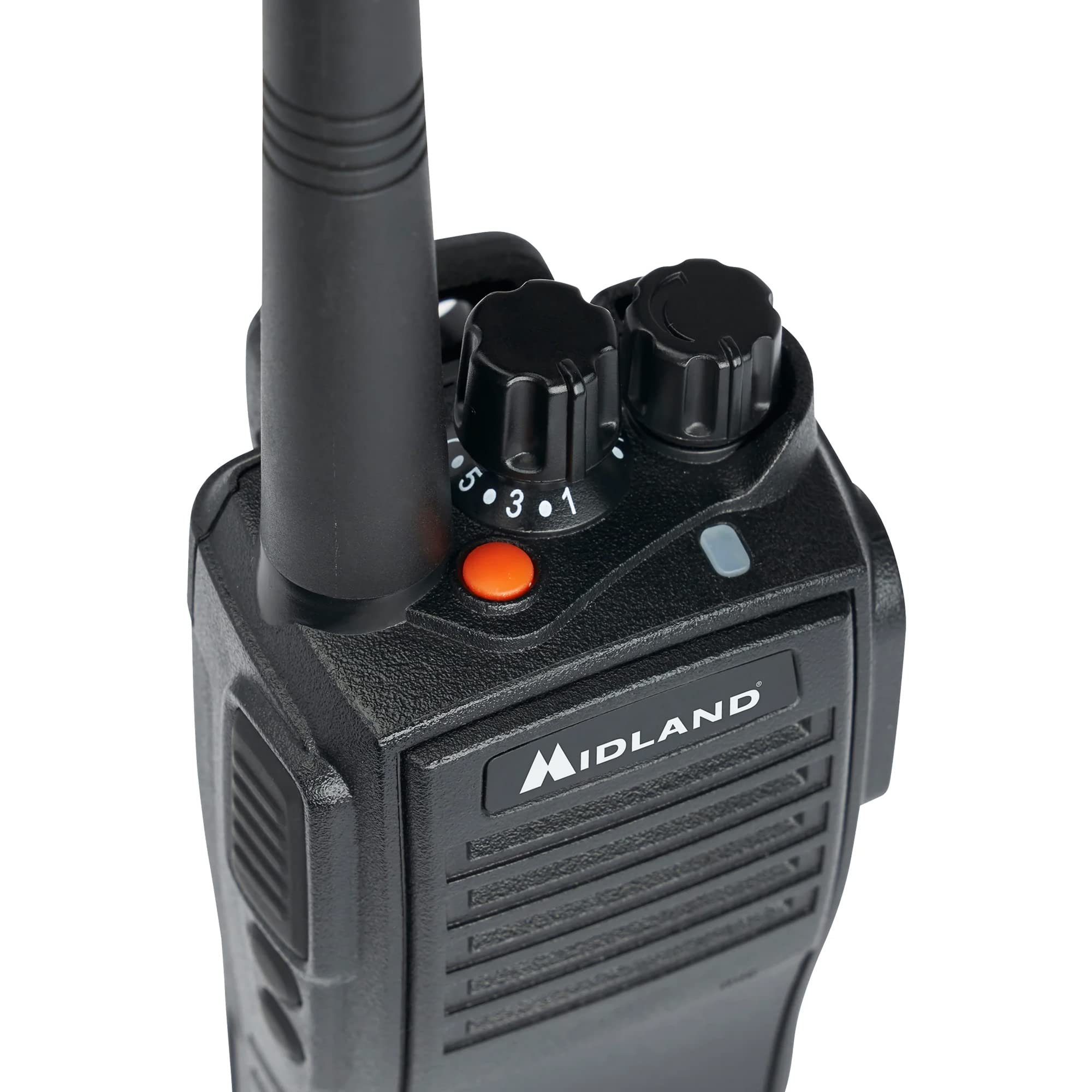 Midland � Mb400   Business Two Way Radio   Easy To Program   Long Range 16 Channels Coverage For Up To A 350,000 Square Foot Warehouse Construction Hospitality And Event Management   Ip67 Waterproof