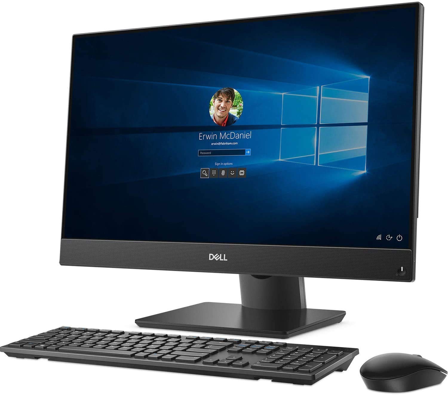 Dell OptiPlex 7470 All-in-One Computer - Intel Core i7-9700 - 16GB RAM - 256GB SSD - 23.8 Display - Desktop