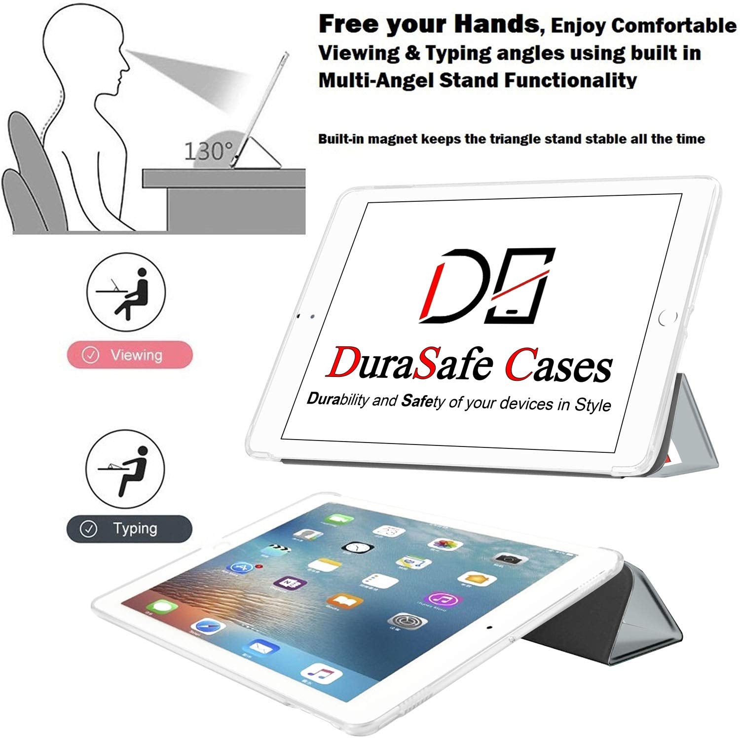 Durasafe Ipad 10Th Generation 10.9 Inch 2022 Tpu Cover A2696 Mpq13Ll/A Mpq33Ll/A Mpq03Ll/A Mpq23Ll/A A2757 Mpq93Ll/A Mpqc3Ll/A A