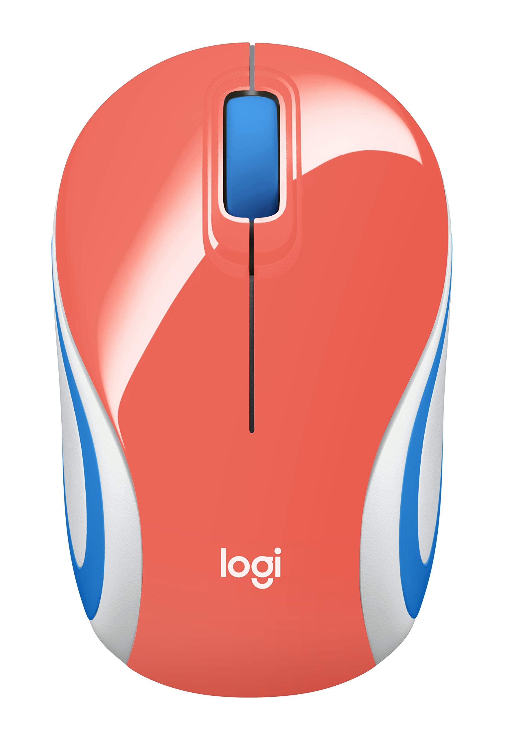 Logitech Wireless Mini Mouse M187 & 14'' Sleeve Bundle   Blue Sunset