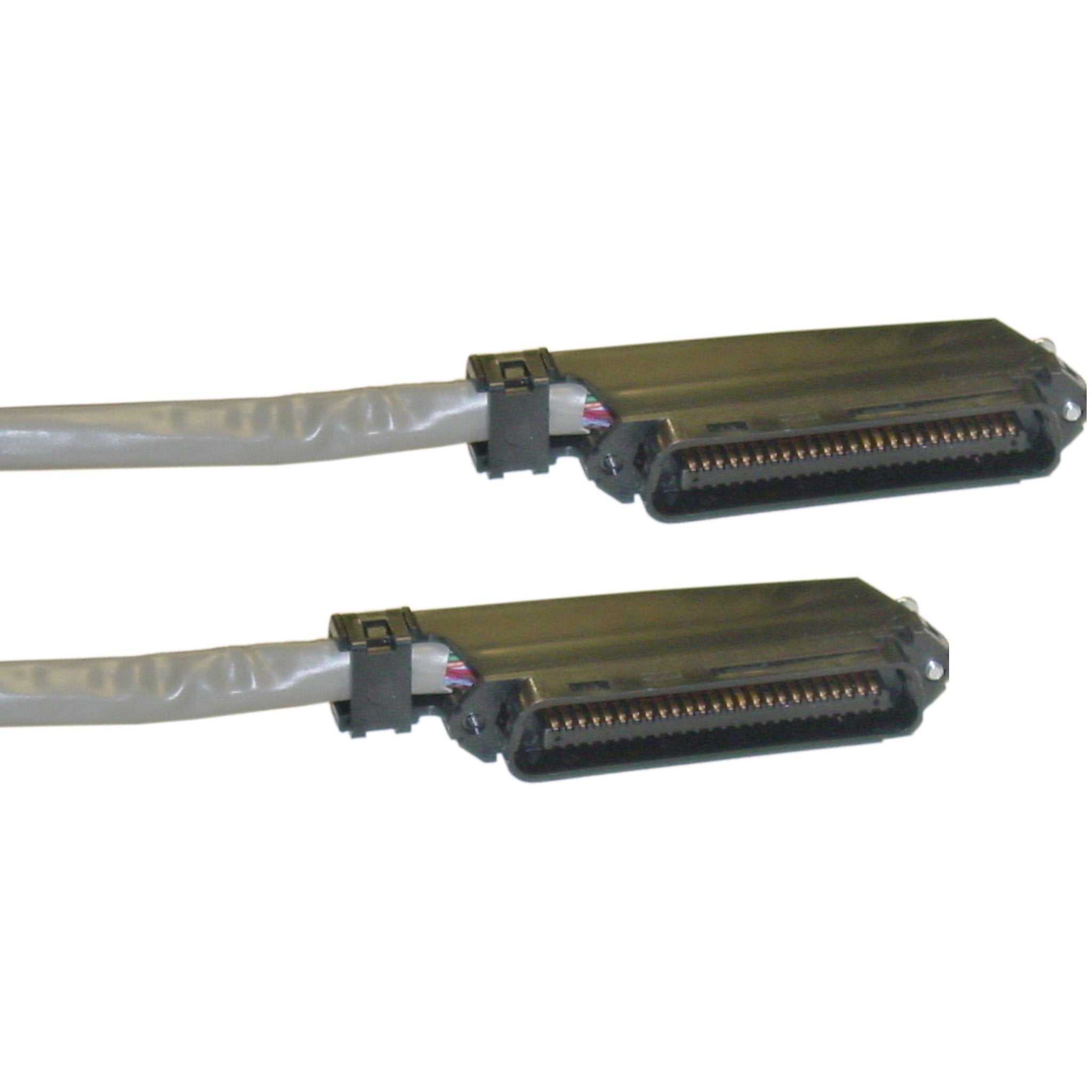 Cablewholesale 100 Feet Cat 3 Telco Trunk Cable, Centronics 50 (Cn50) Male To Male, 25 Twisted Pairs, 24 Awg 90 Degree Orientati