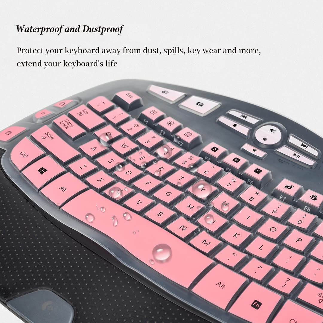 Keyboard Cover For Logitech K350 Mk550 Mk570 Wireless Wave Keyboard, Logitech K350 Keyboard Accessories, Logitech Mk550 Mk570 Ke