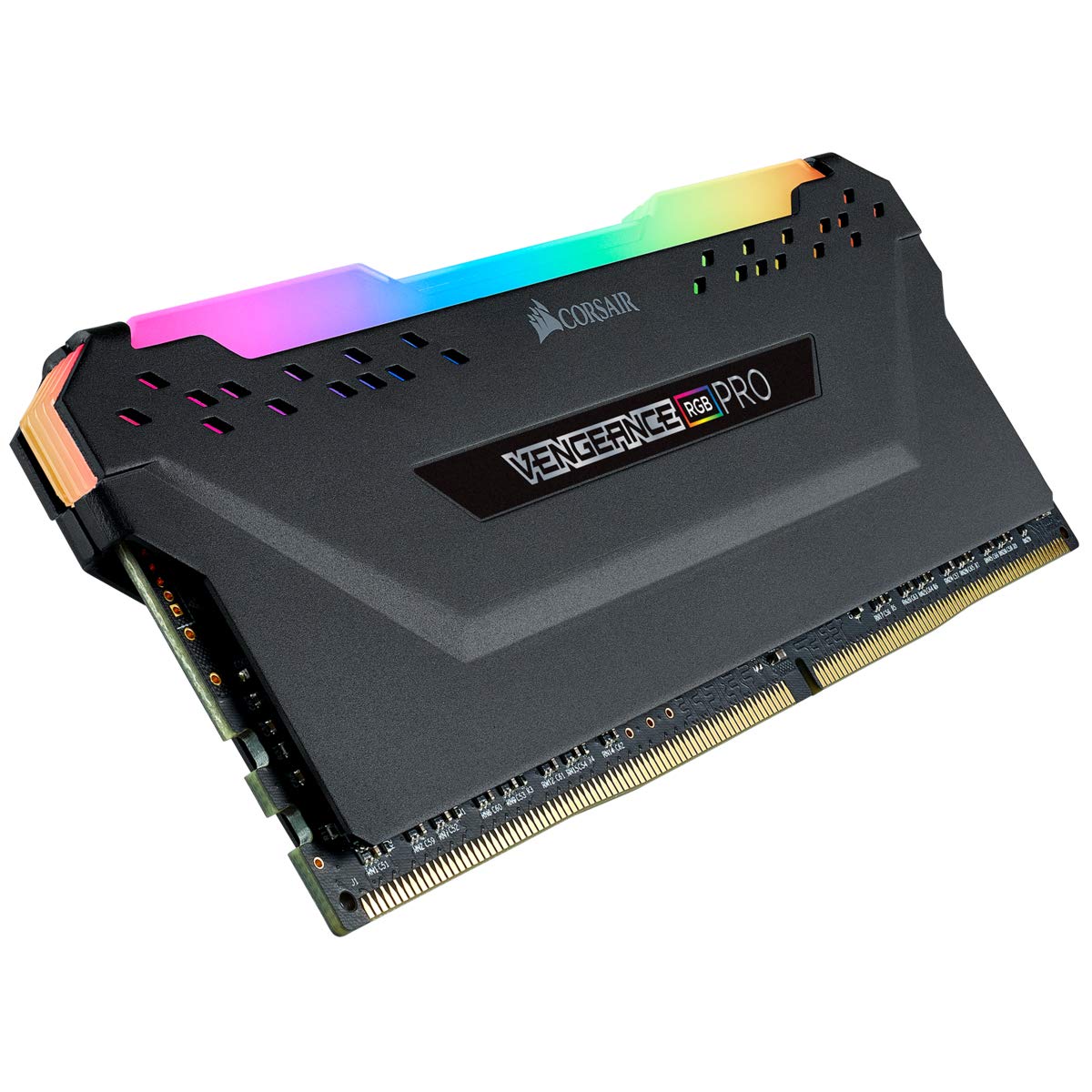 Corsair Vengeance RGB Pro 8GB (1x8GB) DDR4 3200 (PC4-25600) C16 Optimized for AMD Ryzen - Black