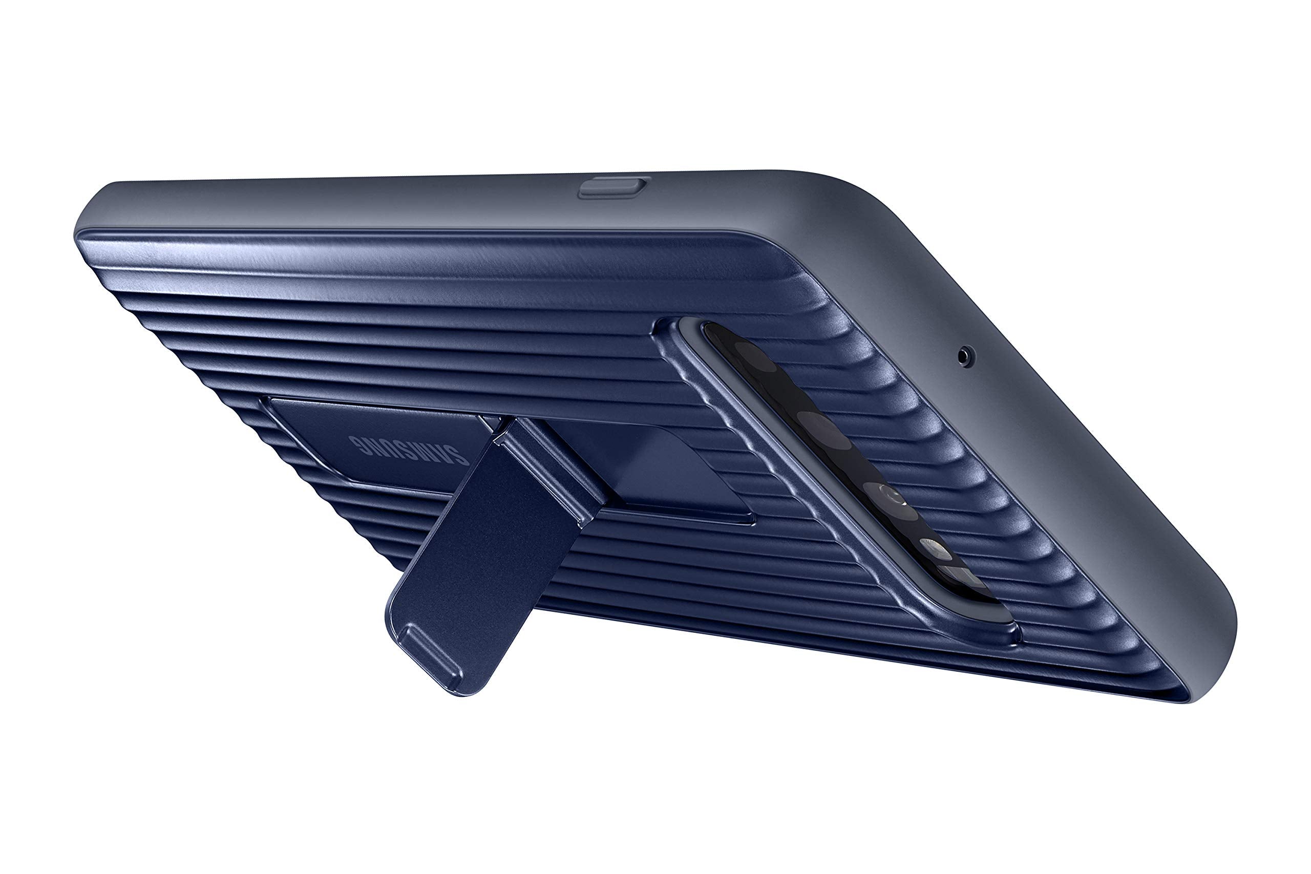 Samsung Galaxy S10 Rugged Protective Case With Kickstand, Blue, Navy, Model:Ef-Rg973Cbegus
