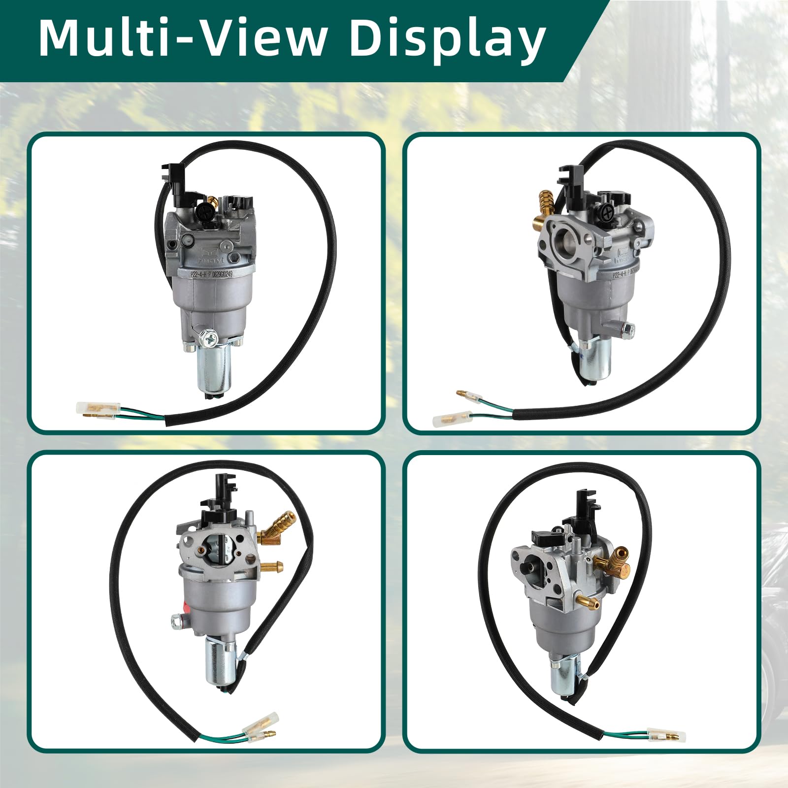 Autokay 76533 Dual Fuel Generator Carburetor Fits For Champion Power Equipment 76533 3800W 3500W 4750 Watt 100307 100397 100401