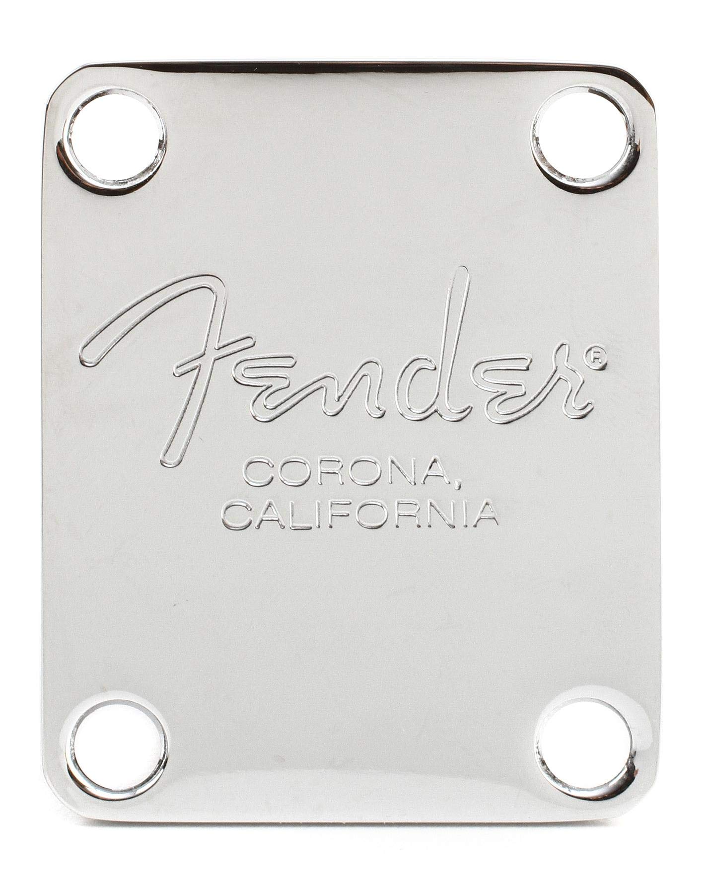 Fender American Standard Bqass Neck Plate - Chrome
