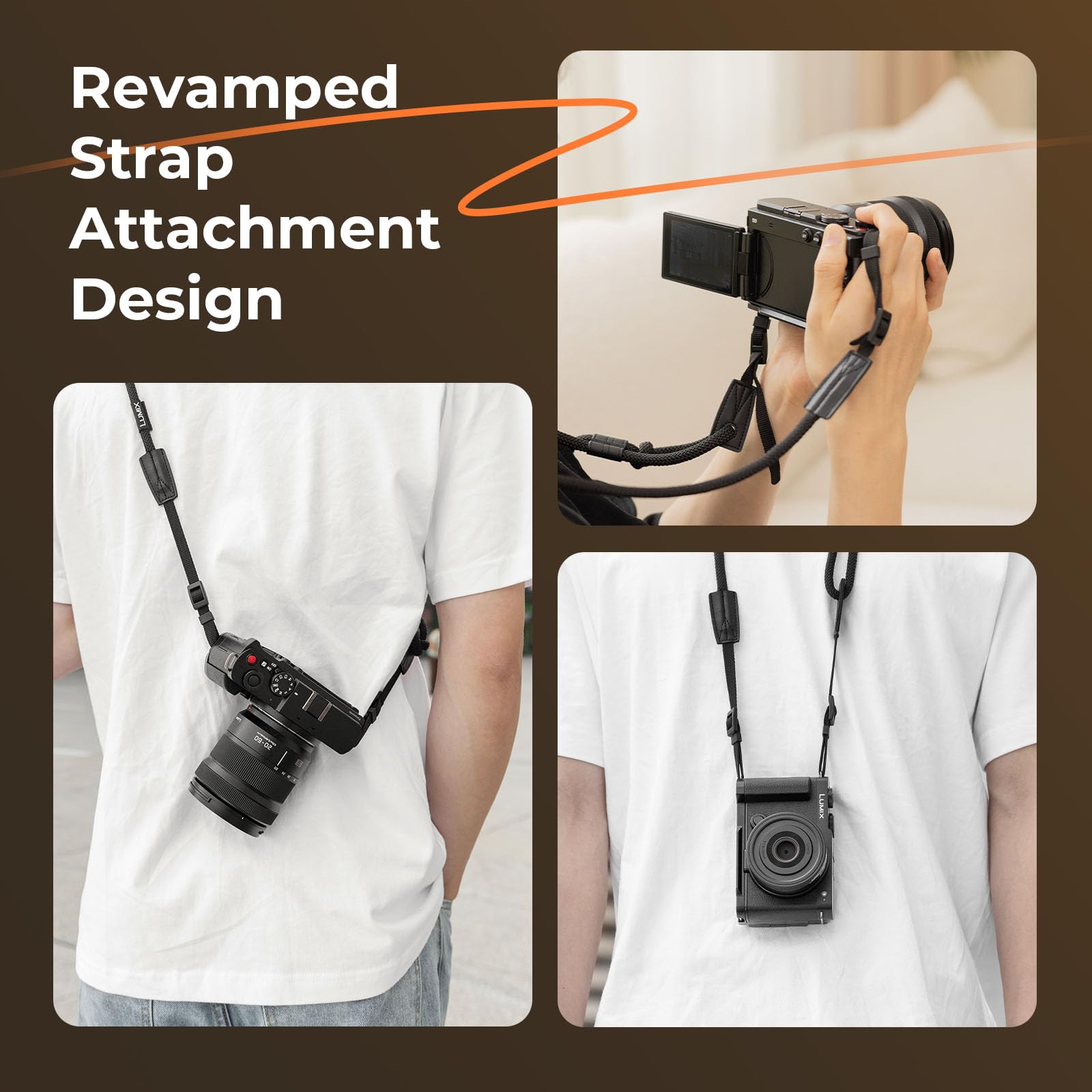 Smallrig L-Shape Handle For Panasonic Lumix S9 With Ergonomic Silicone Grip, Built-In Quick-Release Plate For Arca For Quickly S