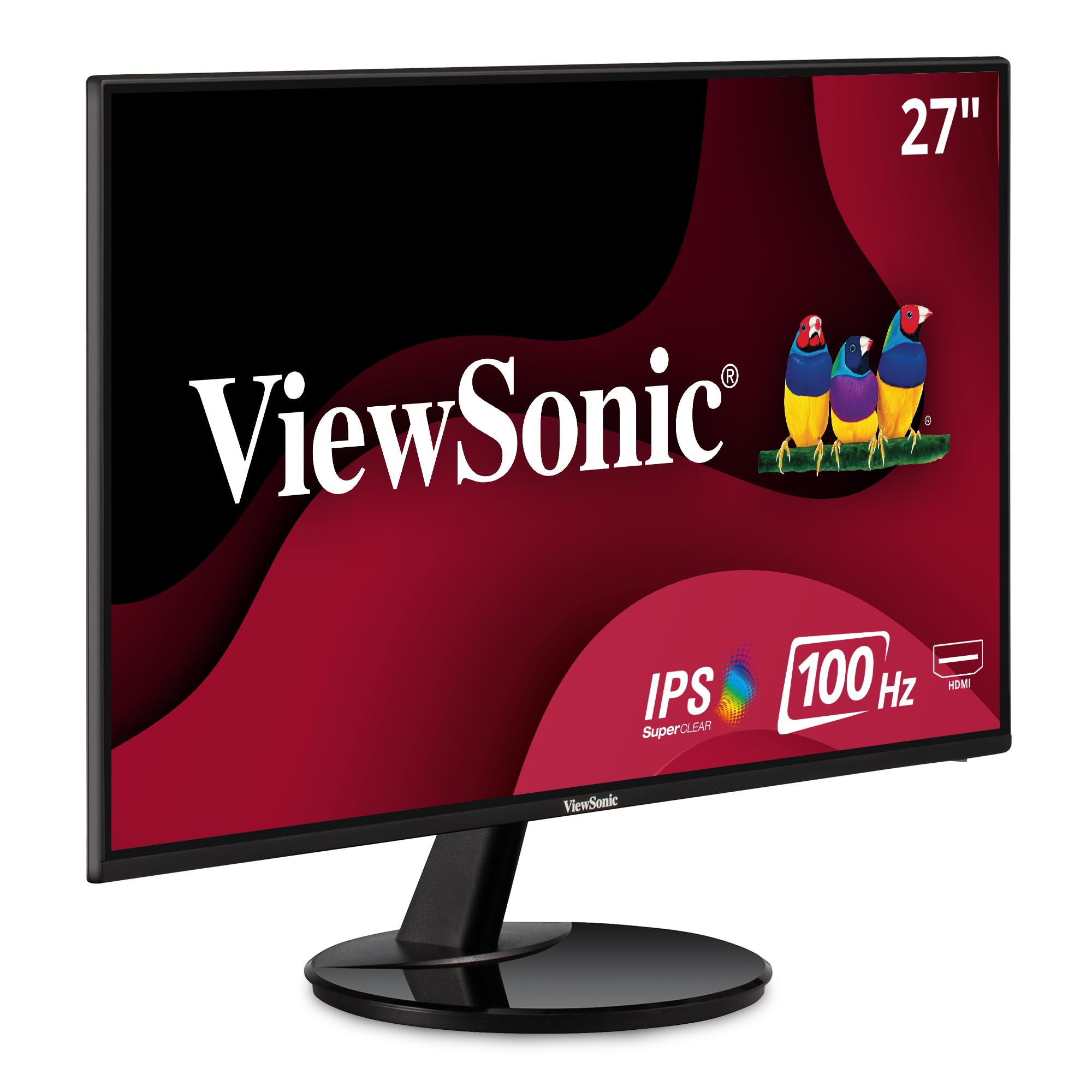 Viewsonic Va2759 Smh 27 Inch Ips 1080P Led Monitor With Hdmi And Vga Inputs