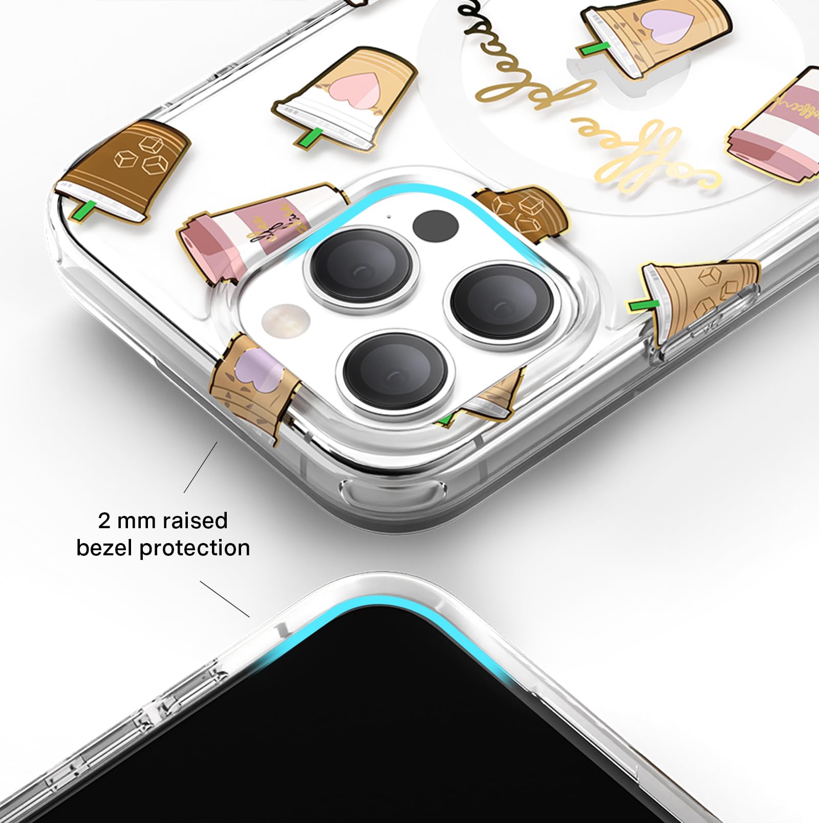 Velvet Caviar Compatible With Iphone 15 Pro Max Case Coffee For Girls [8Ft Drop Tested] Compatible With Magsafe   Cute Protectiv