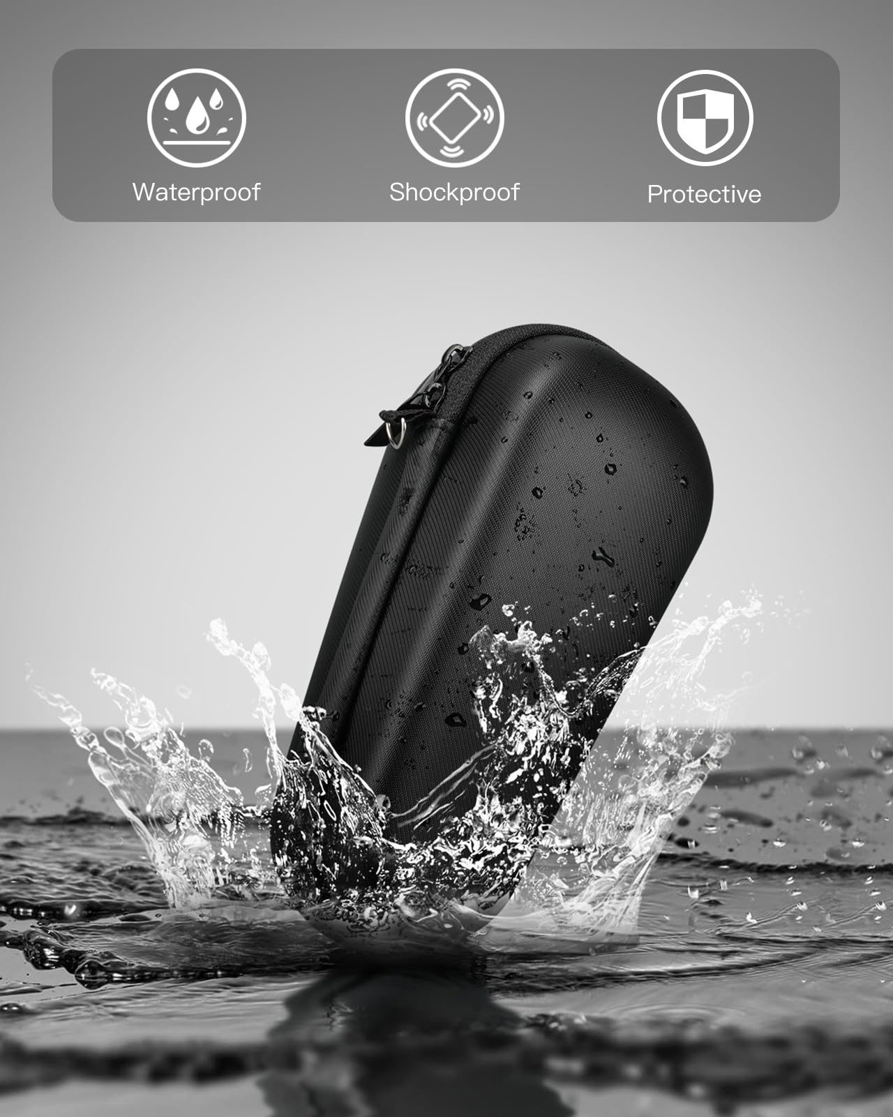 Yinke Case For Braun Series 3/ Series 5, 3040S, 3010S, 5018S, 5140S Electric Razor Shaver, Hard Travel Case Protective Cover Sto