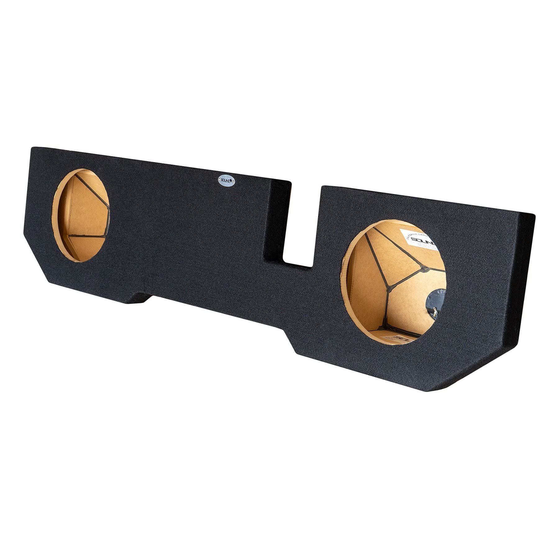 Soundbox Ram Quad Cab/ Crew Cab 2002 2018 (2019 Classic) Dual 10'' Upfire Subwoofer Enclosure