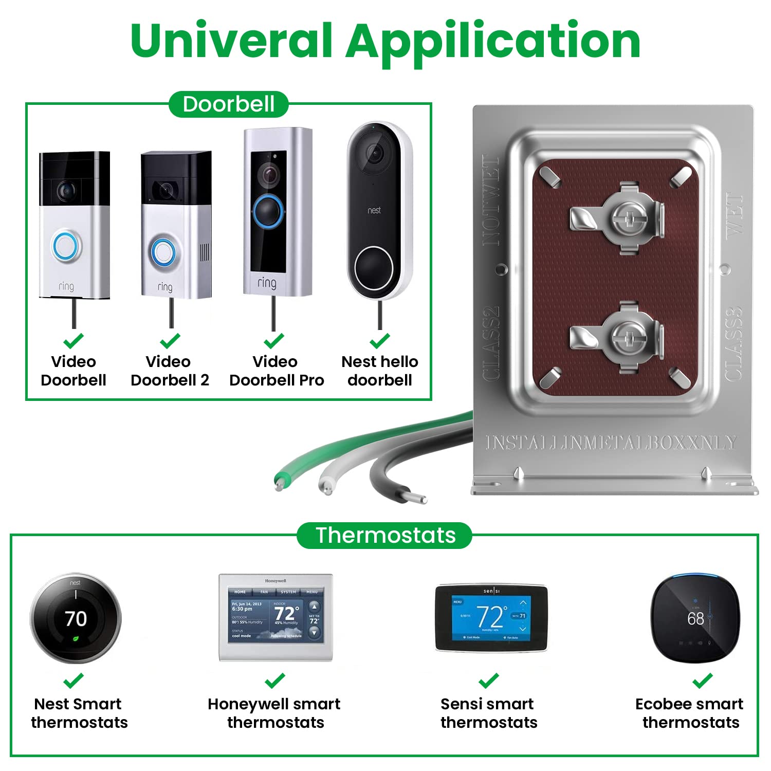 Auspow Doorbell Transformer 24V 40Va For Ring Video Doorbells, Hardwired Door Chime Transformer Power Supply, Compatible With Ri