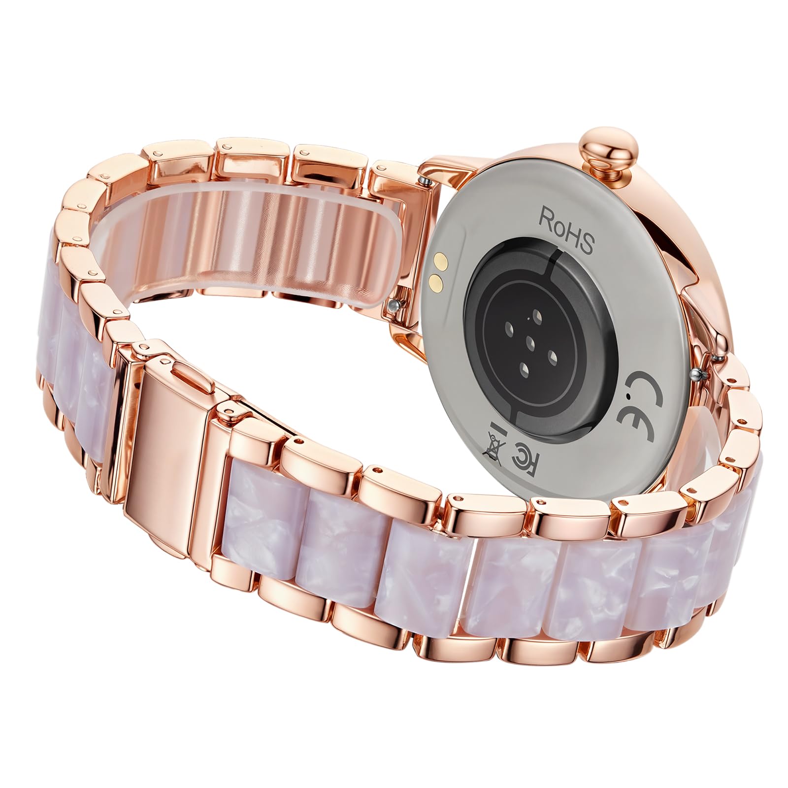 Smart Watch For Women With Make/Answer Call, 1.2 Adjustable Fitness Watch With Heart Rate Sleep Monitor Female Cycle And 100+ Sp