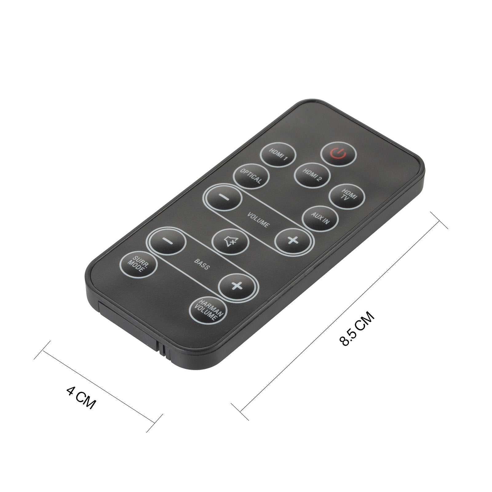 New Remote Control Replacment For Harman Kardon Sb 26 Sb26 060Hsb26Rm0 06 0Hsb26 Rm0 Bluetooth Sound Bar With Cr2025 Battery