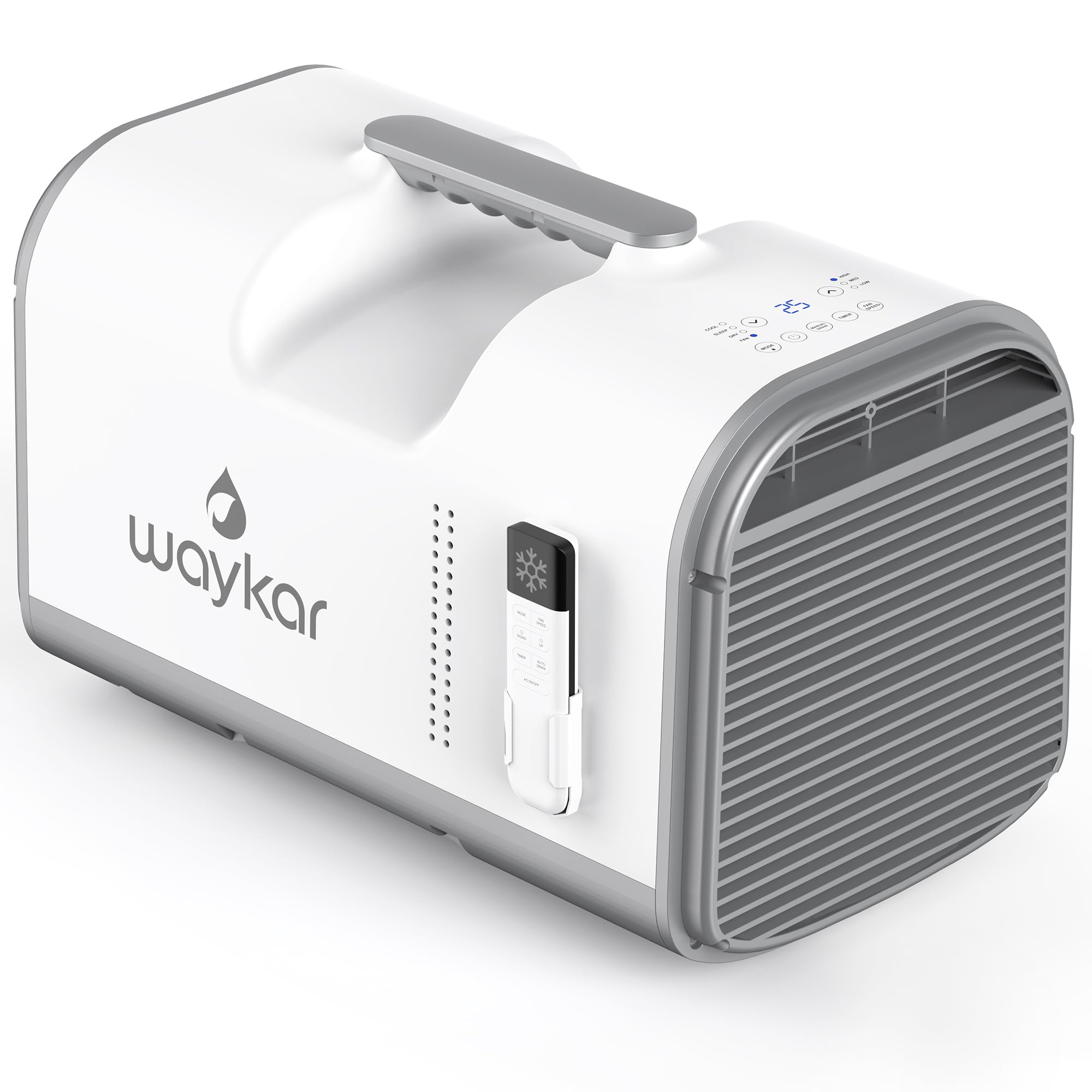 Waykar 4500 BTU Tent Air Conditioner - Portable Air Conditioner with Cooling, Dehumidifying & Fan Functions, Covers Up to 130 Sq