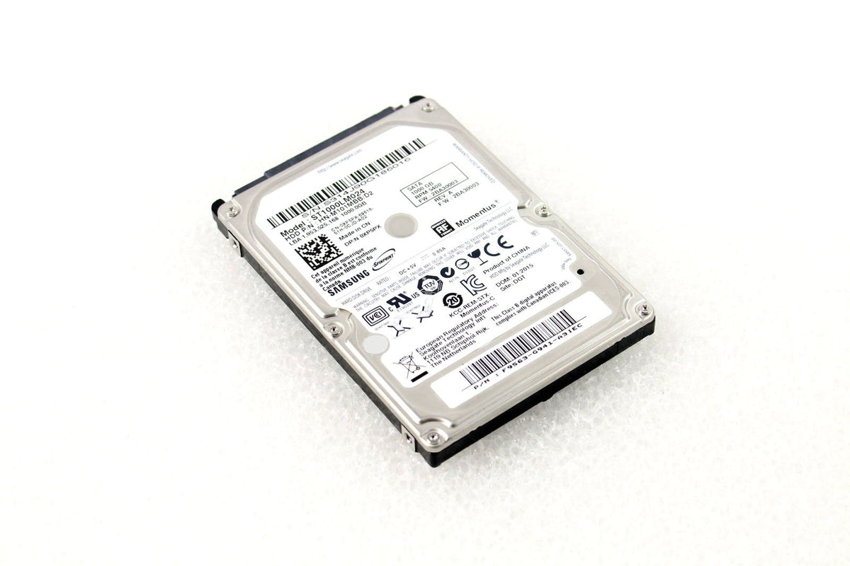 Seagate Momentus 1 Tb 2.5 Inch Sata Iii 5400 Rpm 8Mb Cache Hard Drive Bare (St1000Lm024)