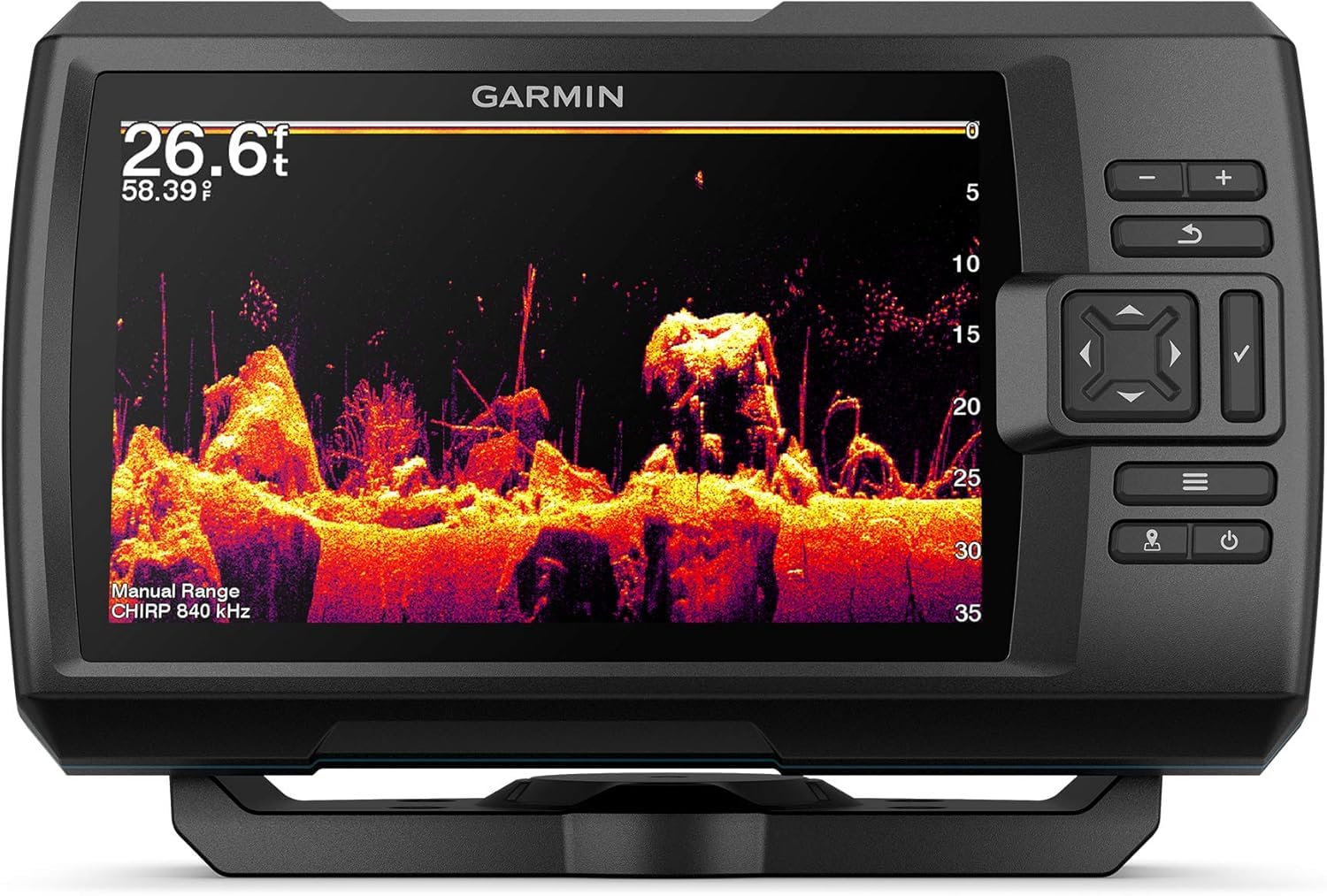 Garmin Striker Vivid 7cv 7' Fishfinder GPS Track Plotter With GT20