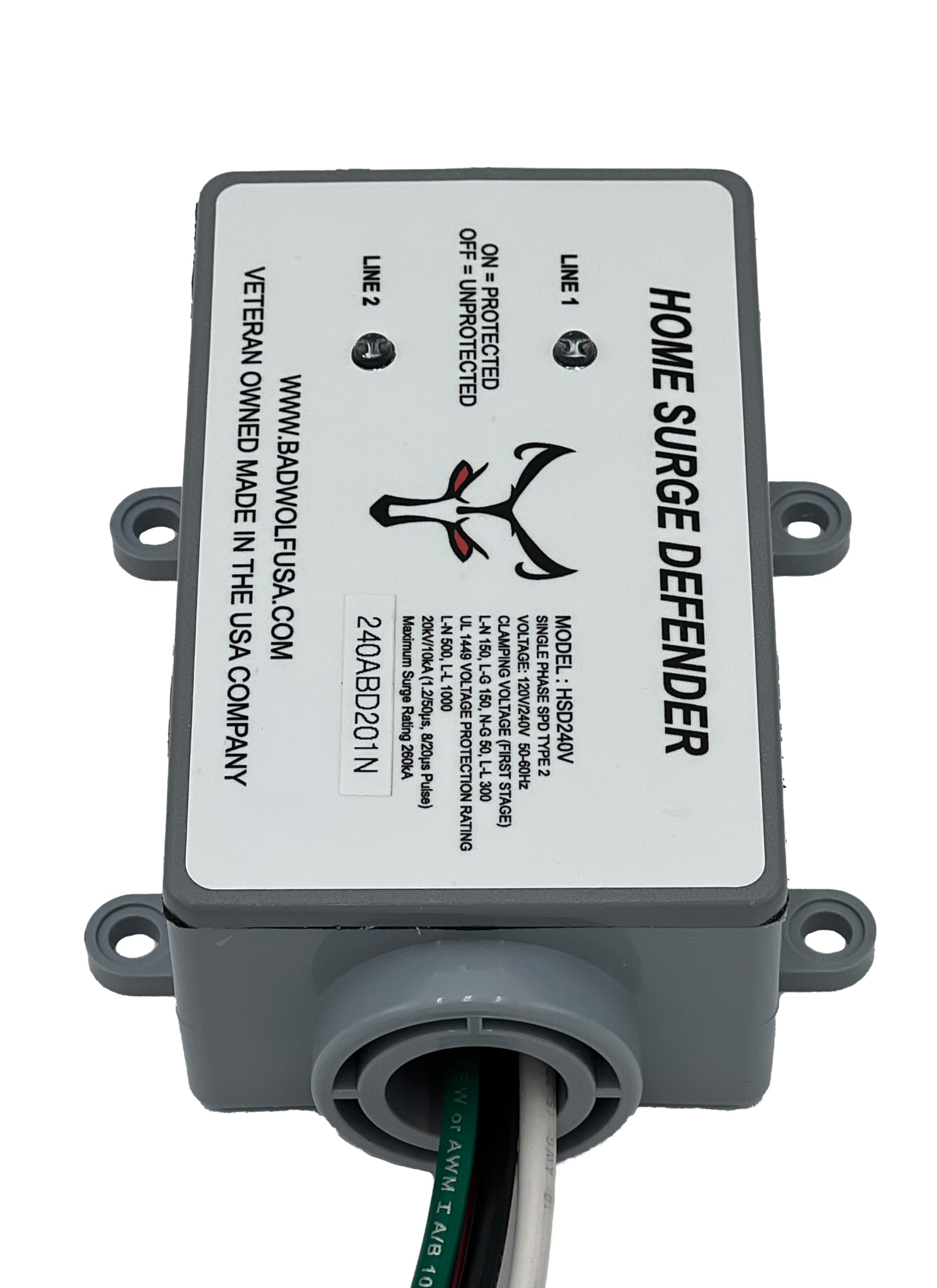 Whole House Emp Surge Protector, 260Ka Of Surge Protection To Shield Your Home From Transient Surges Such As Lightning, Emp, Cme