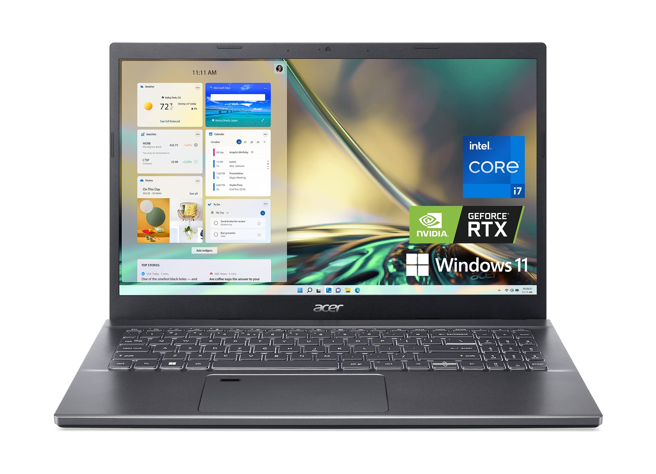 Acer Aspire 5 A515 57G 735F Slim Laptop | 15.6'' Full Hd Ips | Intel Core I7 1260P | Nvidia Geforce Rtx 2050 | 16Gb Ddr4 | 512Gb