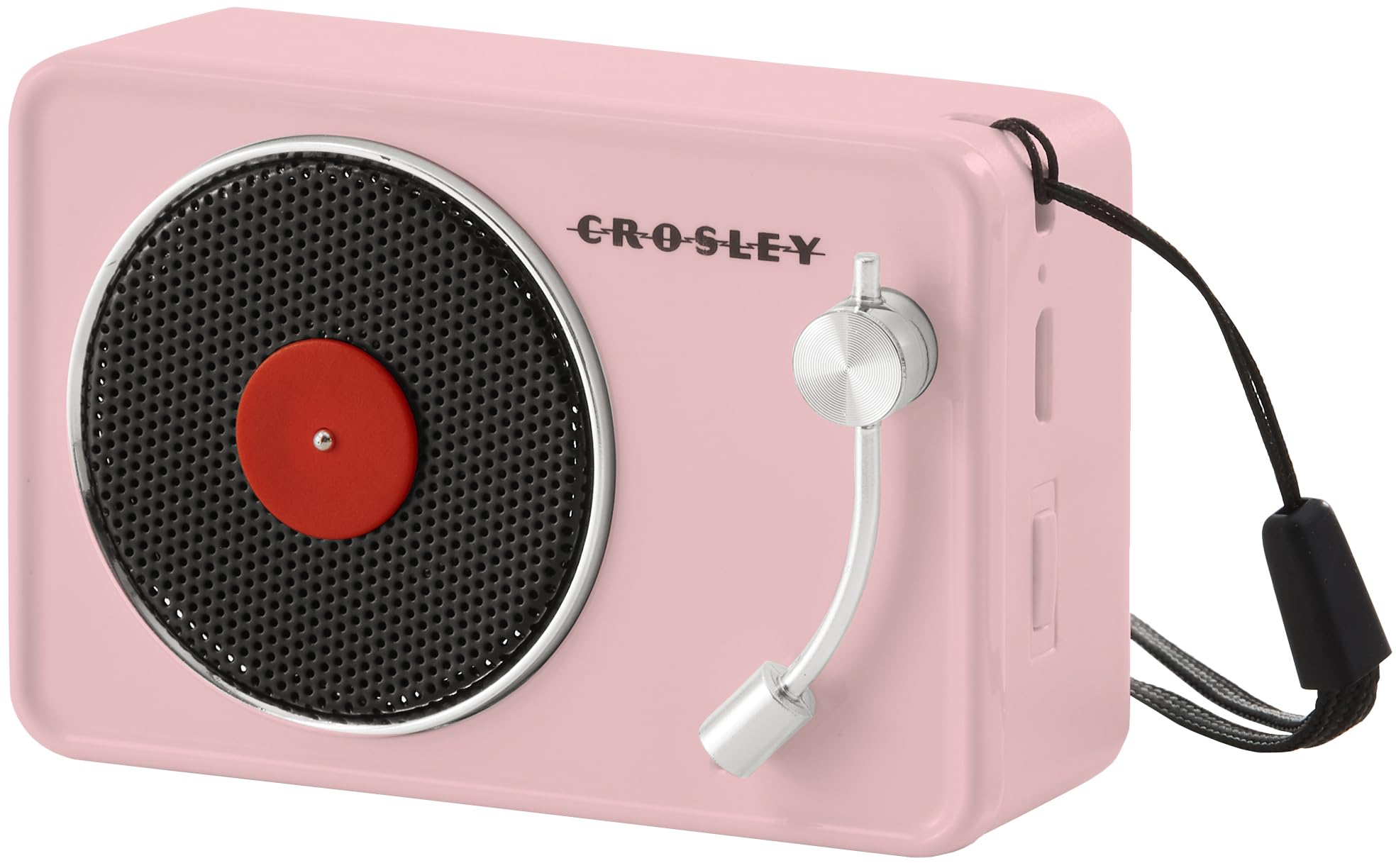 Crosley CR3029A-PI Portable Mini Turntable Bluetooth Speaker, Pink